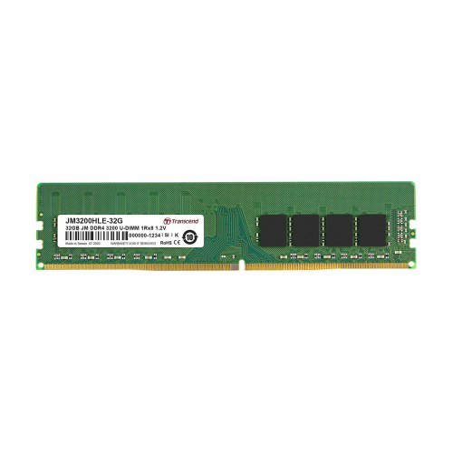 Transcend DDR4 32GB JetRam 3200MHz UDIMM PC Memory /JM3200HLE-32G/