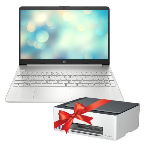 HP Laptop 15s-eq2161AU AMD Ryzen5-5500U, DDR4 3200Mhz 8GB RAM, 512GB PCIe SSD, AMD Radeon Graphics, 15.6" FHD Antiglare IPS, Win11 Home, Natural Silver