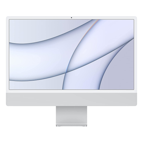 Apple iMac 24-inch M1 Chip, 8-Core CPU, 7-Core GPU, 8GB RAM, 256GB SSD, Silver /MGTF3/