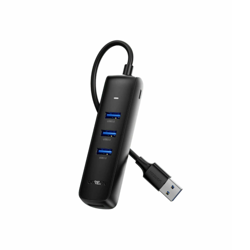UGREEN 4-Port USB 3.0 Hub 25cm, Black (10915)