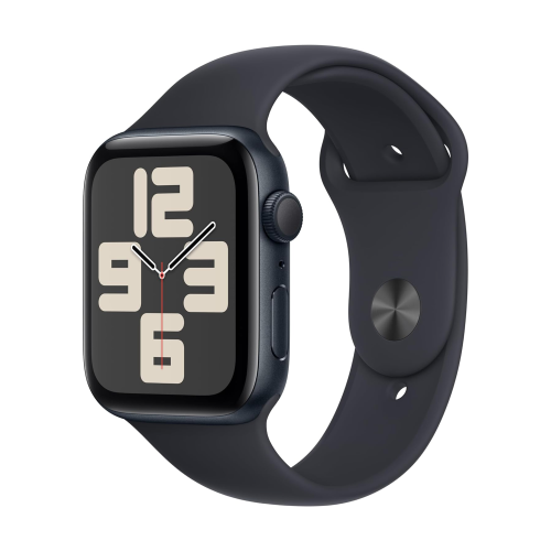 Apple Watch SE (2nd gen) GPS 44mm Midnight Aluminium Case with Midnight Sport Band (M/L) /MRE93/