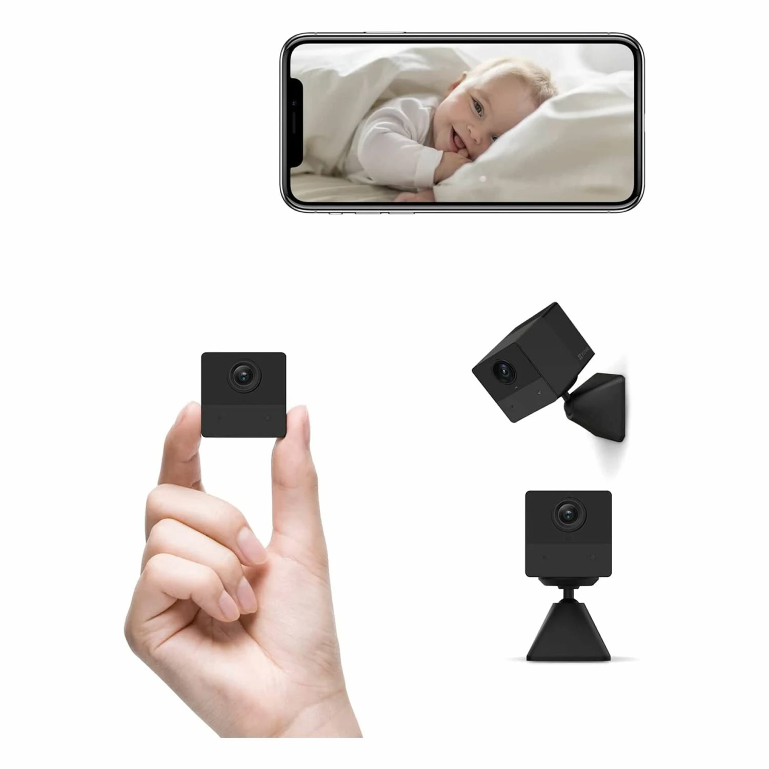 EZVIZ CS-BC2 Wi-Fi Smart Home Battery FHD Camera - зураг 3