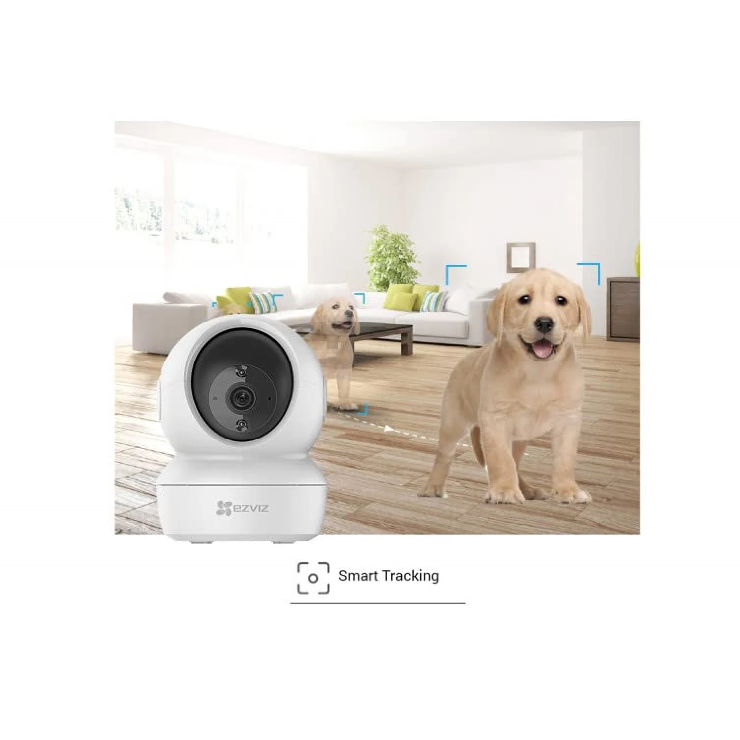 EZVIZ CS-TY1 2K Pan & Tilt Smart Home Camera (R105-1J4WF) - зураг 6