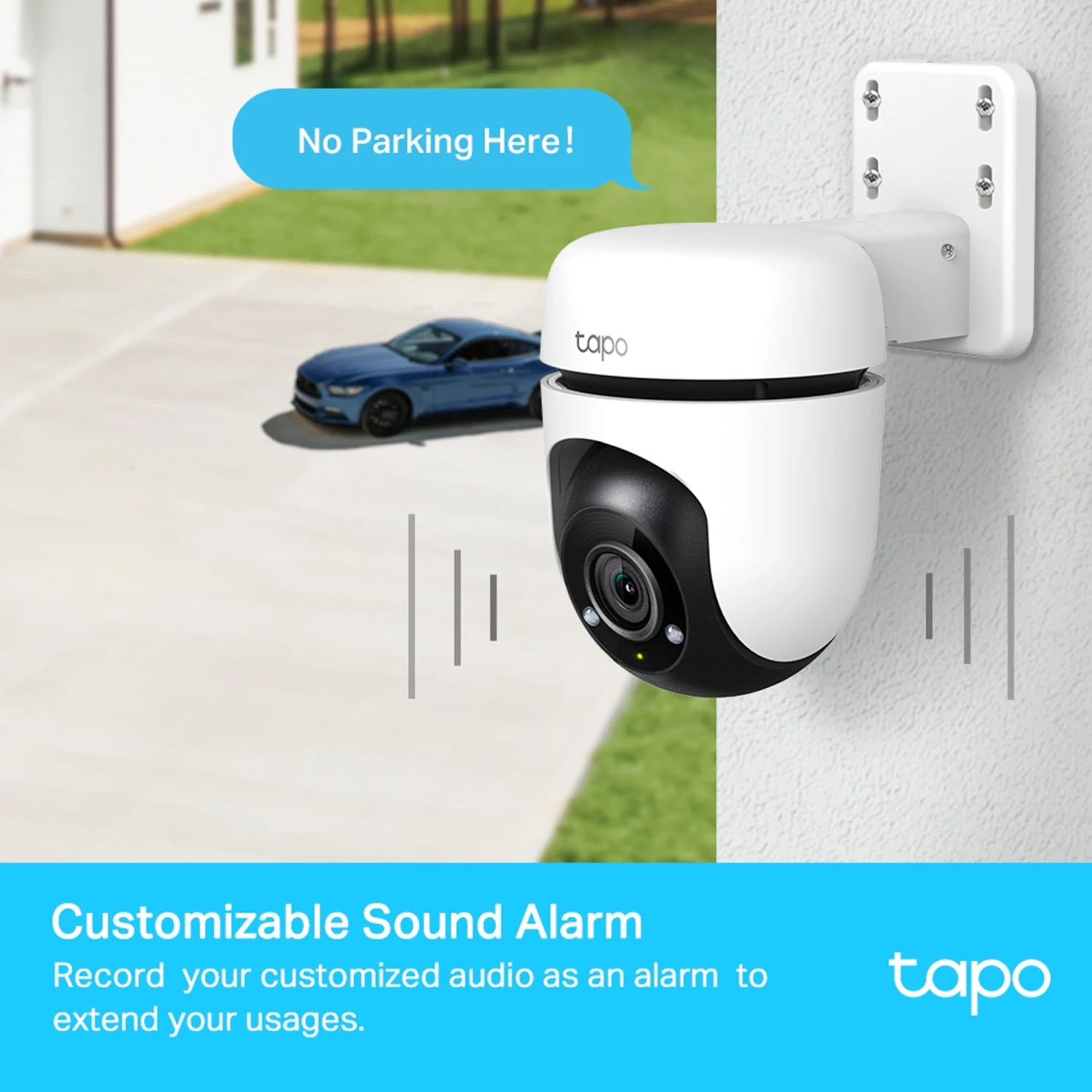 Tapo C500 Outdoor Pan/Tilt Security WiFi Camera / Гэрийн камер / - зураг 6