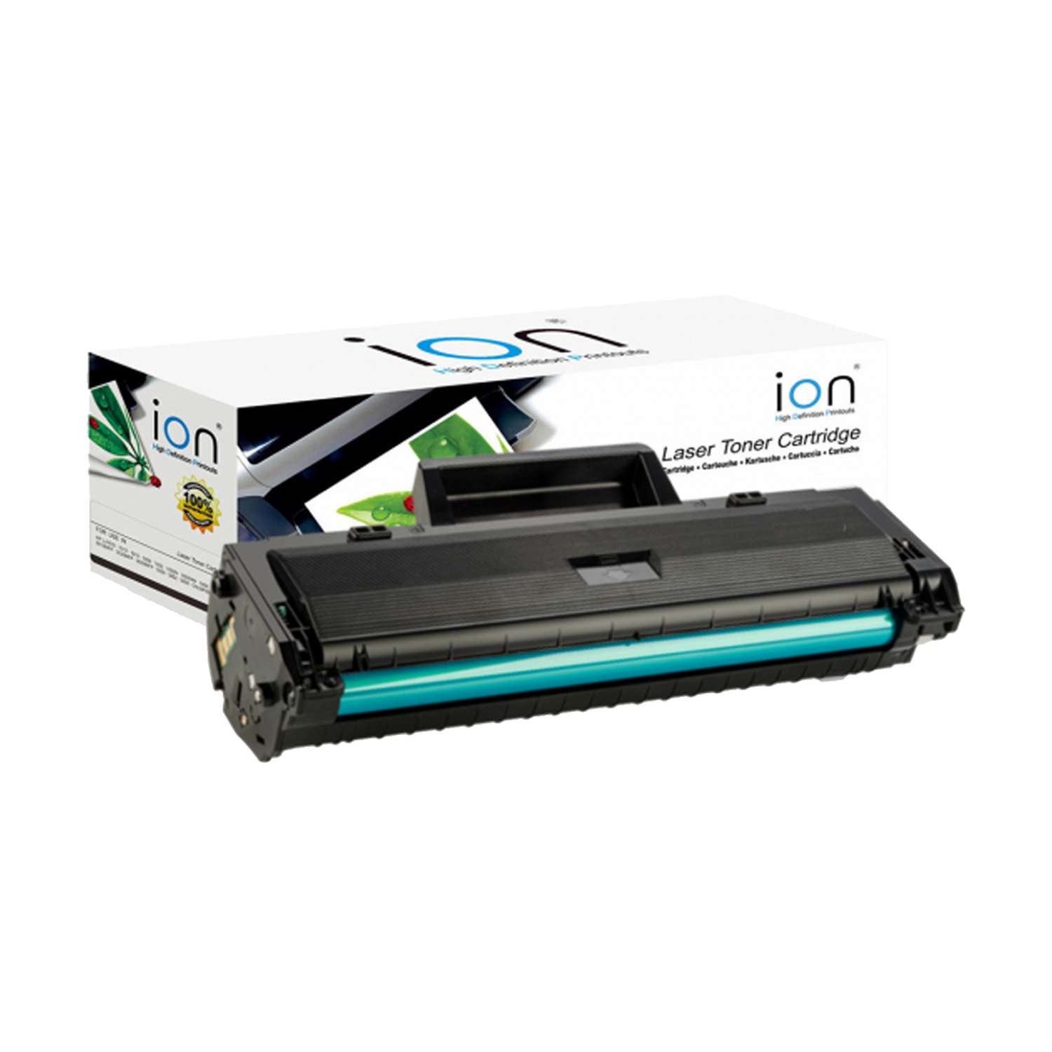 ION HP 106A HP W1106A Black Laser Toner Cartridge OEM HP Laser 107a 