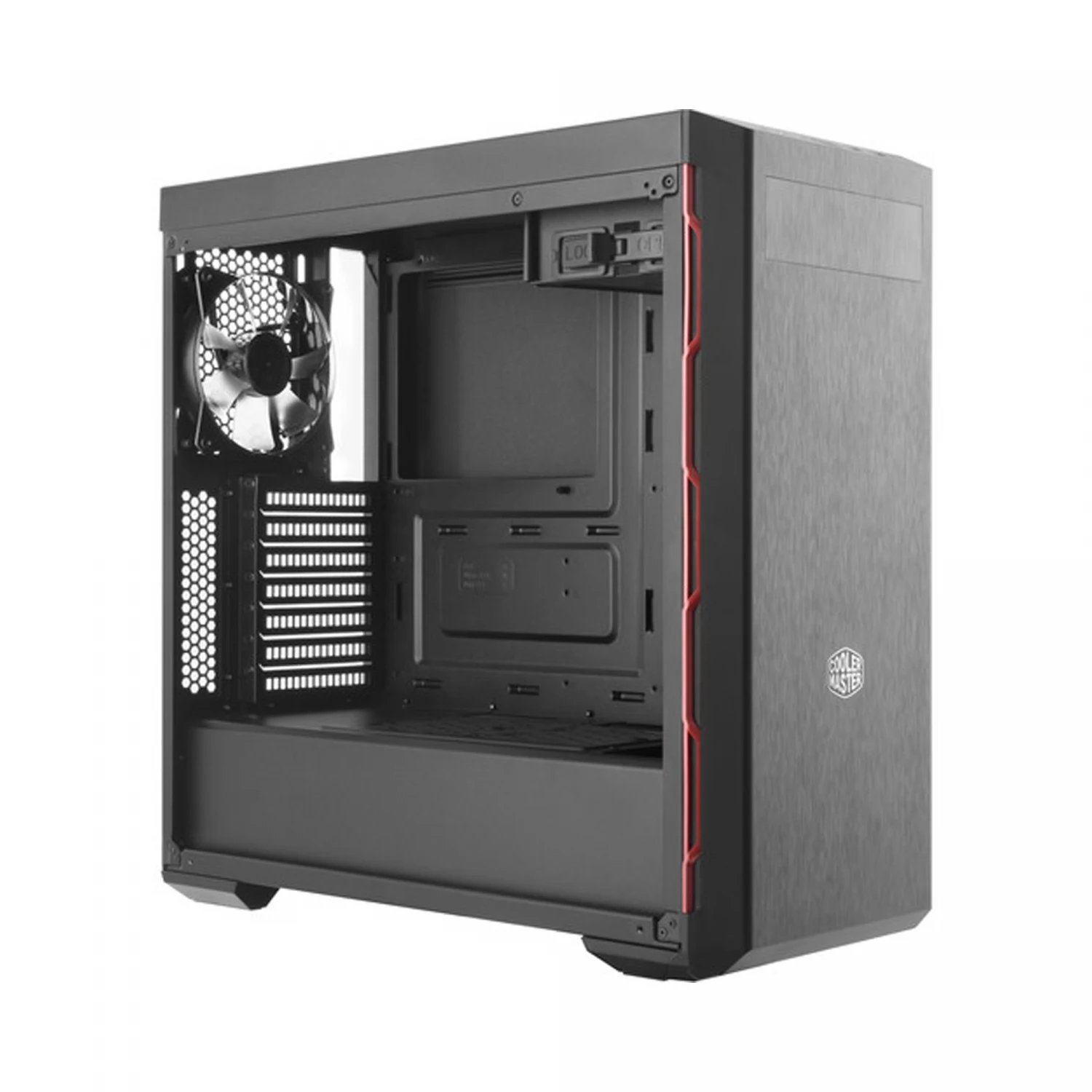 Cooler Master Case MasterBox MB600L Mid Tower, White - зураг 5