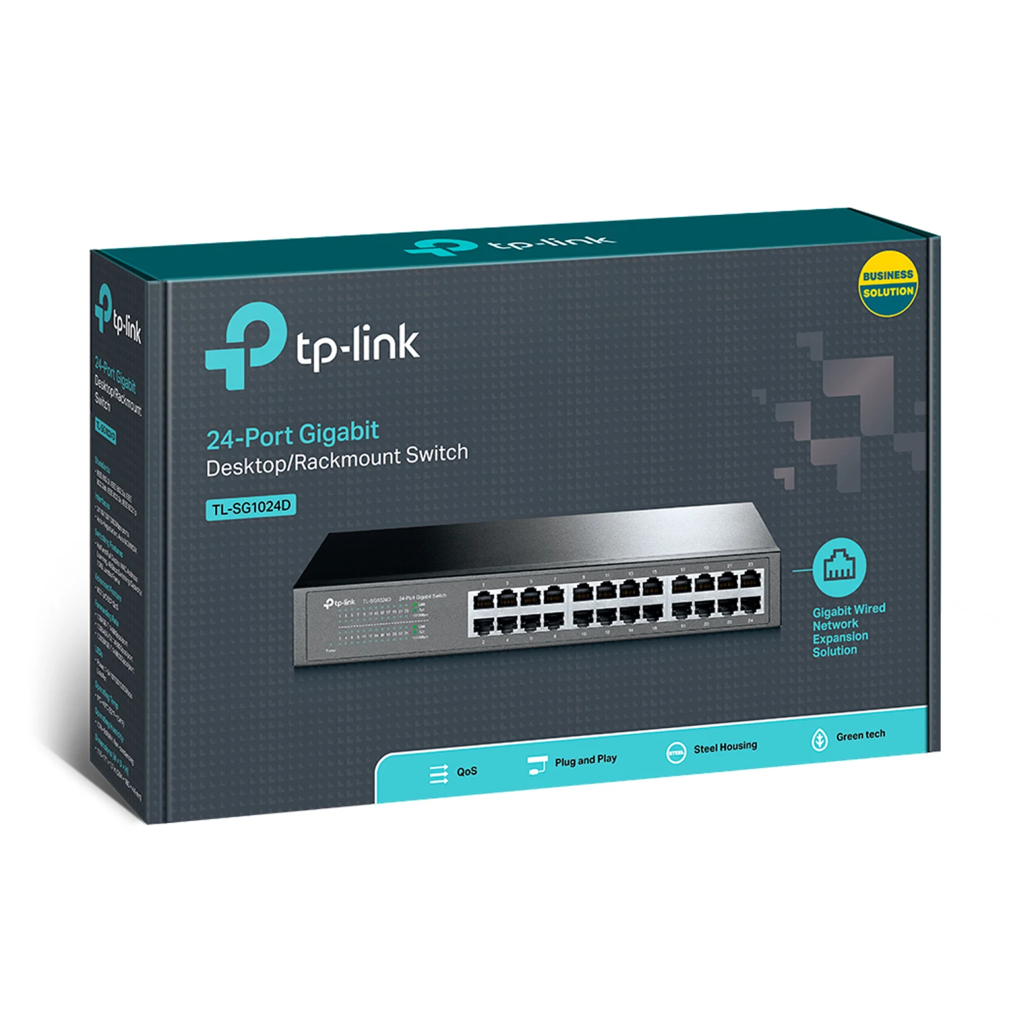 TP-Link SG1024D 24-Port Gigabit Desktop Rackmount Switch / Свич салаалагч , Сүлжээний Төхөөрөмж / - зураг 4