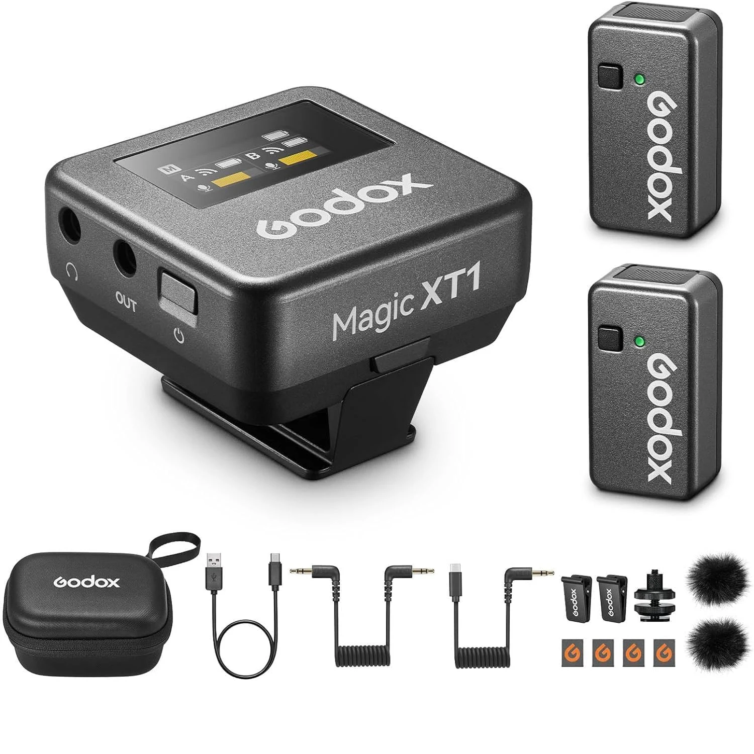 Godox Magic XT1 with Type-C Wireless Microphone System / Микрофон / - зураг 2
