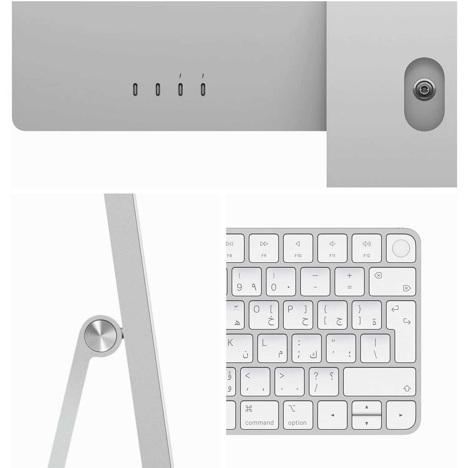 Apple iMac M4 Chip, 10-Core CPU, 10-Core GPU, 16GB RAM, 256GB SSD, 24-inch 4.5K Retina Display, Silver /MWUU3/ - зураг 2
