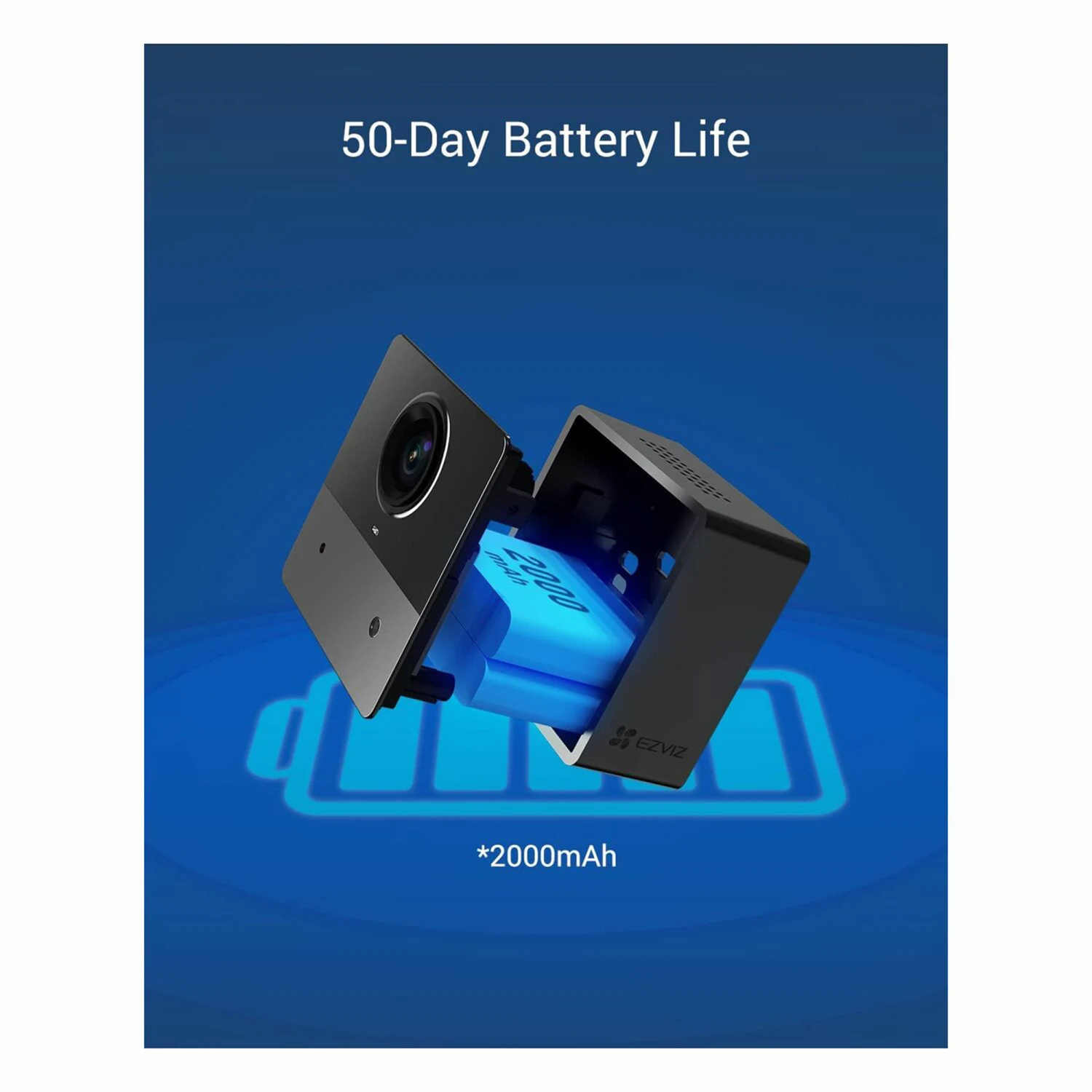 EZVIZ CS-BC2 Wi-Fi Smart Home Battery FHD Camera - зураг 4