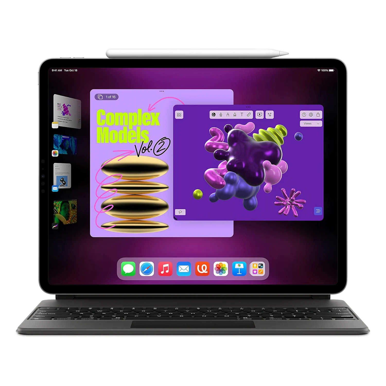 Apple iPad Pro 12.9-inch (6th gen) M2-chip Wi-Fi 256GB Space Grey /MNXR3/ / Таблет / - зураг 4