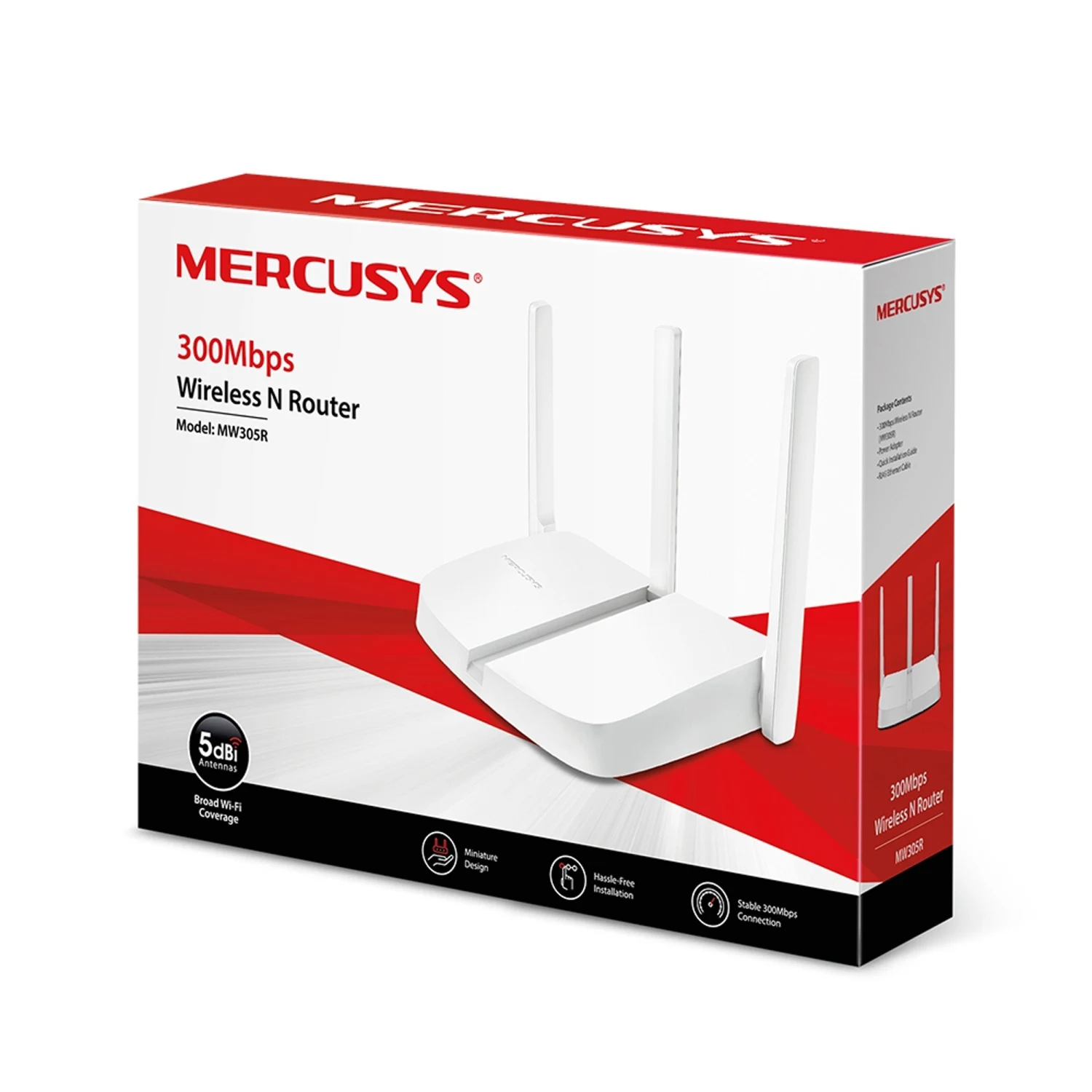 Mercusys MW305R 300Mbps Wireless N Router / Свич салаалагч , Сүлжээний Төхөөрөмж / - зураг 4