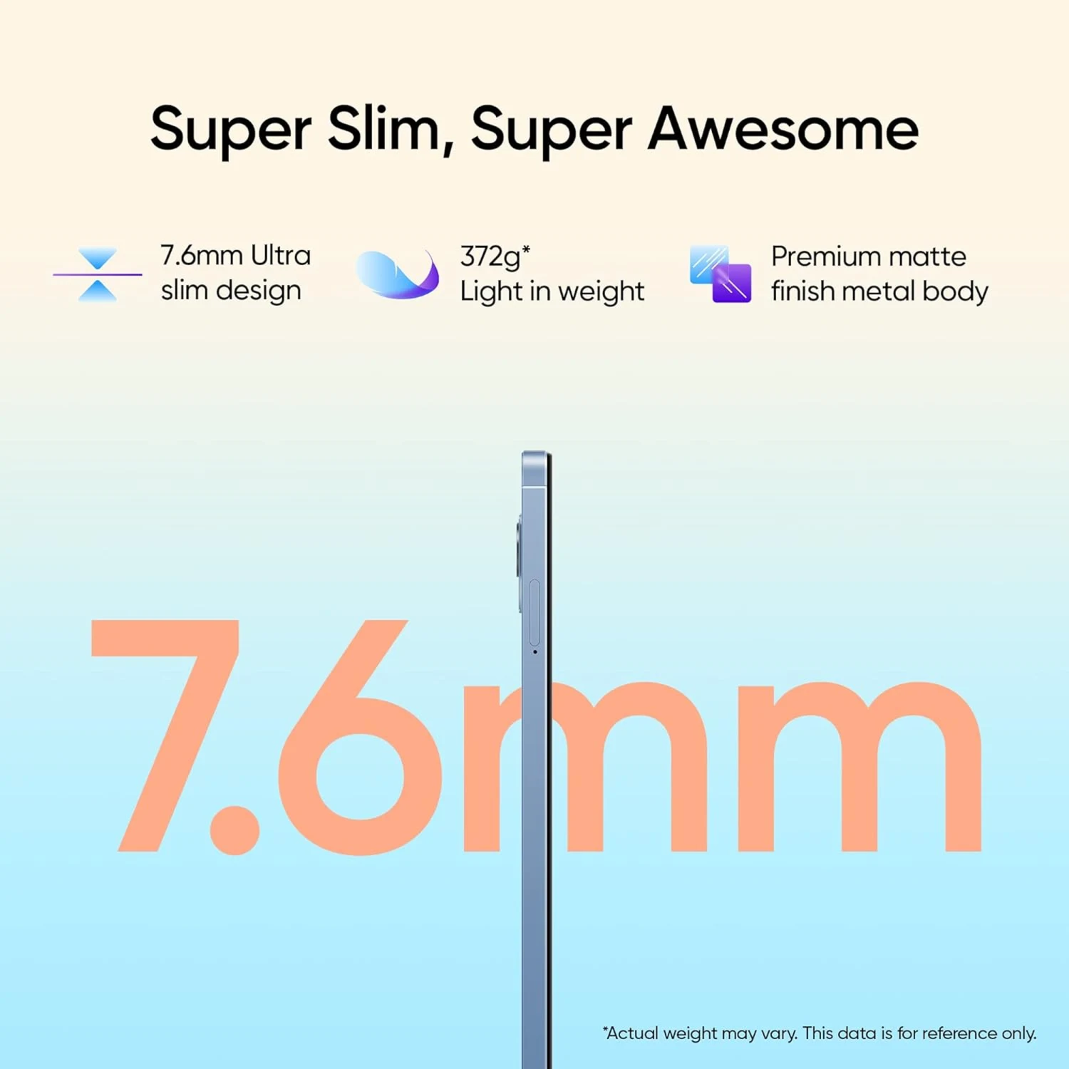 Realme Pad mini 8.7-inch 4GB+64GB, Grey - зураг 5