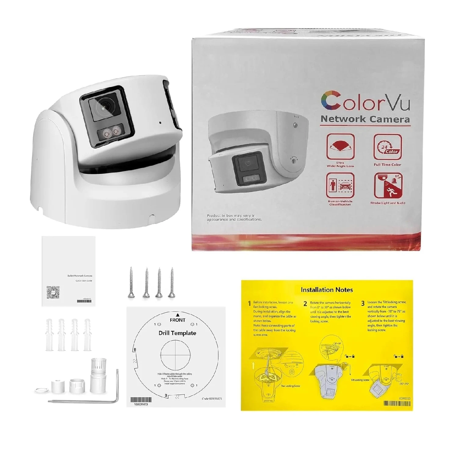 Hikvision Panoramic ColorVu Fixed Turret 4K 8MP with Built-in Microphone DS-2CD2387G2P-LSU/SL / Дэлгэмэл өргөн өнцгийн , Хяналтын Камер / - зураг 6