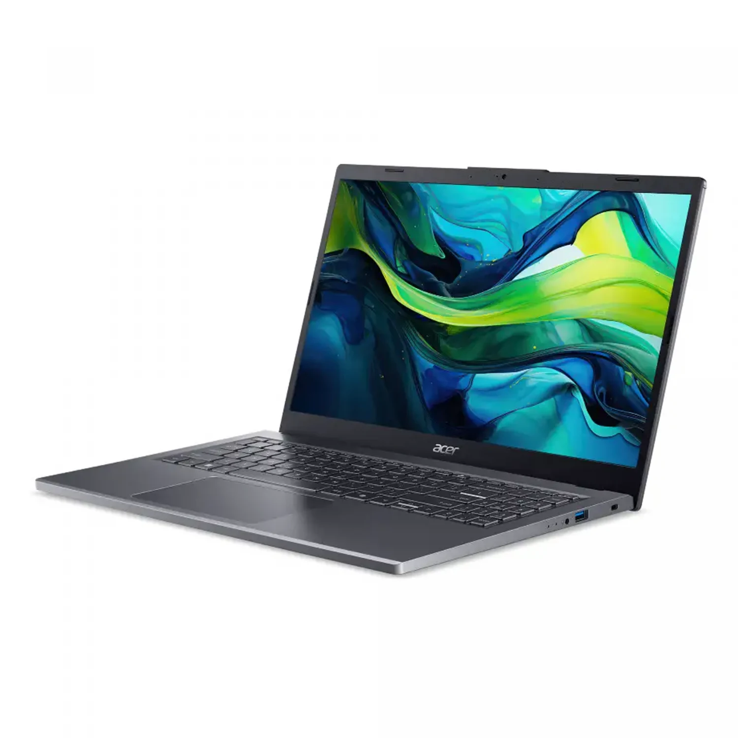 Acer Aspire 15 A15-51P-53SA Intel Core i5-120U, DDR5 8GB RAM, 512GB PCIe Gen4 SSD, Intel Graphics, 15.6-inch FHD, Win 11 Home, Steel Grey - зураг 2