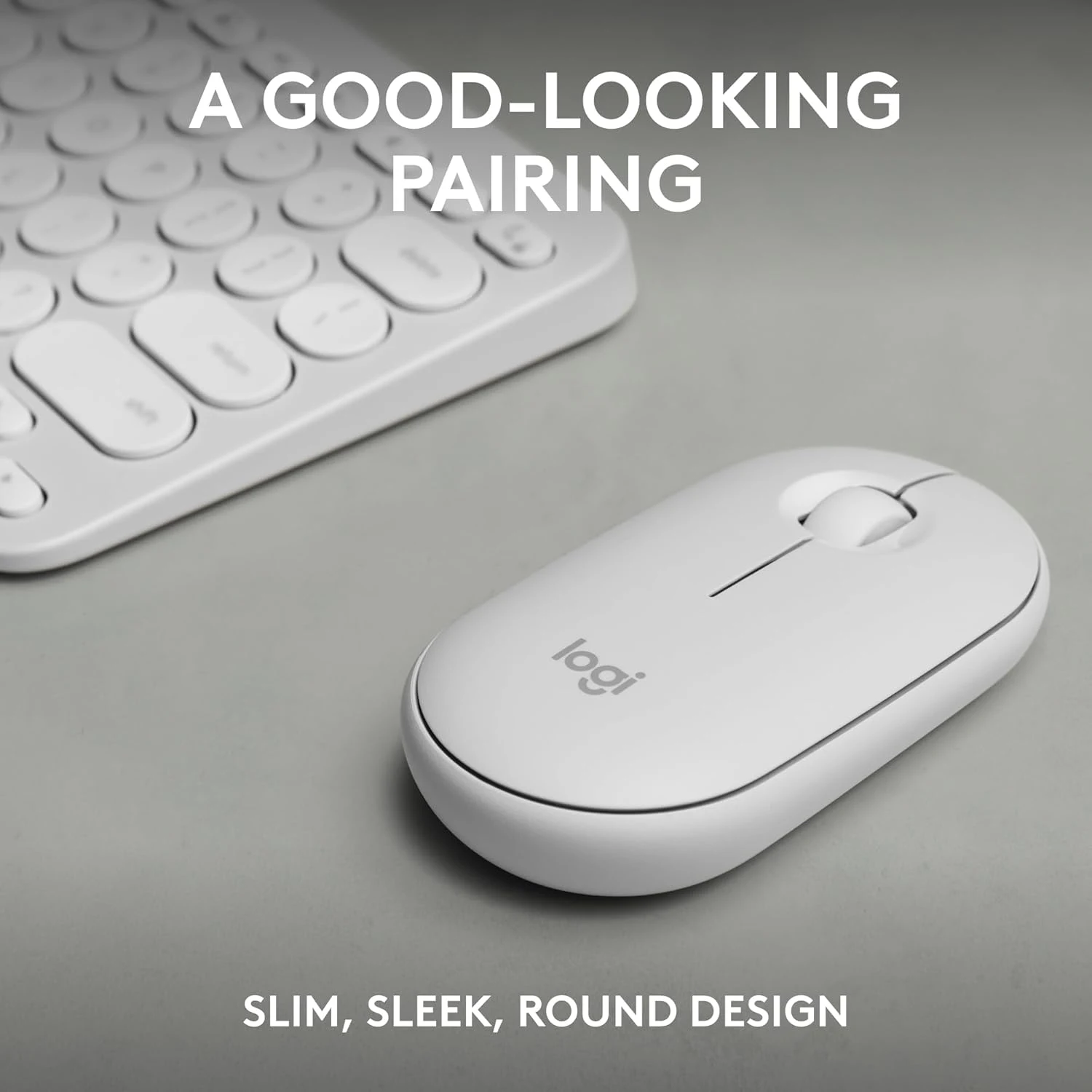 Logitech Pebble 2 Wireless Keyboard & Mouse Combo White - зураг 7