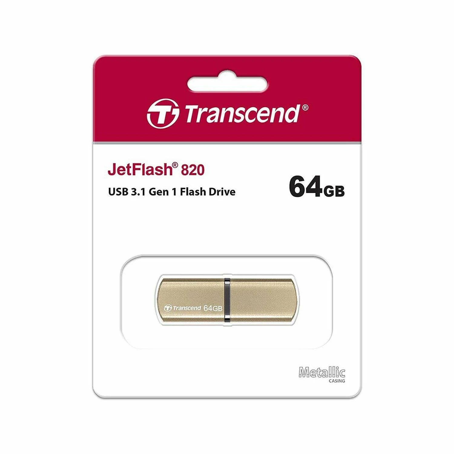 Transcend 64GB JetFlash 820 USB 3.1 Gen1 Flash Drive /TS64GJF820G/ - зураг 4
