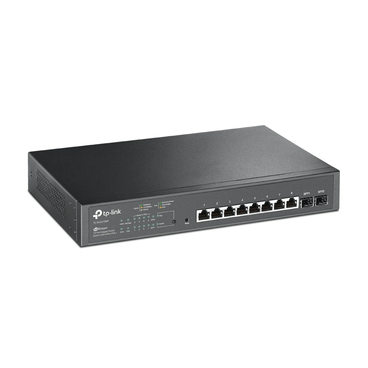 TP-Link SG2210MP JetStream 8-Port Gigabit Smart PoE+ Switch with 2 SFP Slots / Свич салаалагч , Сүлжээний Төхөөрөмж / - зураг 2