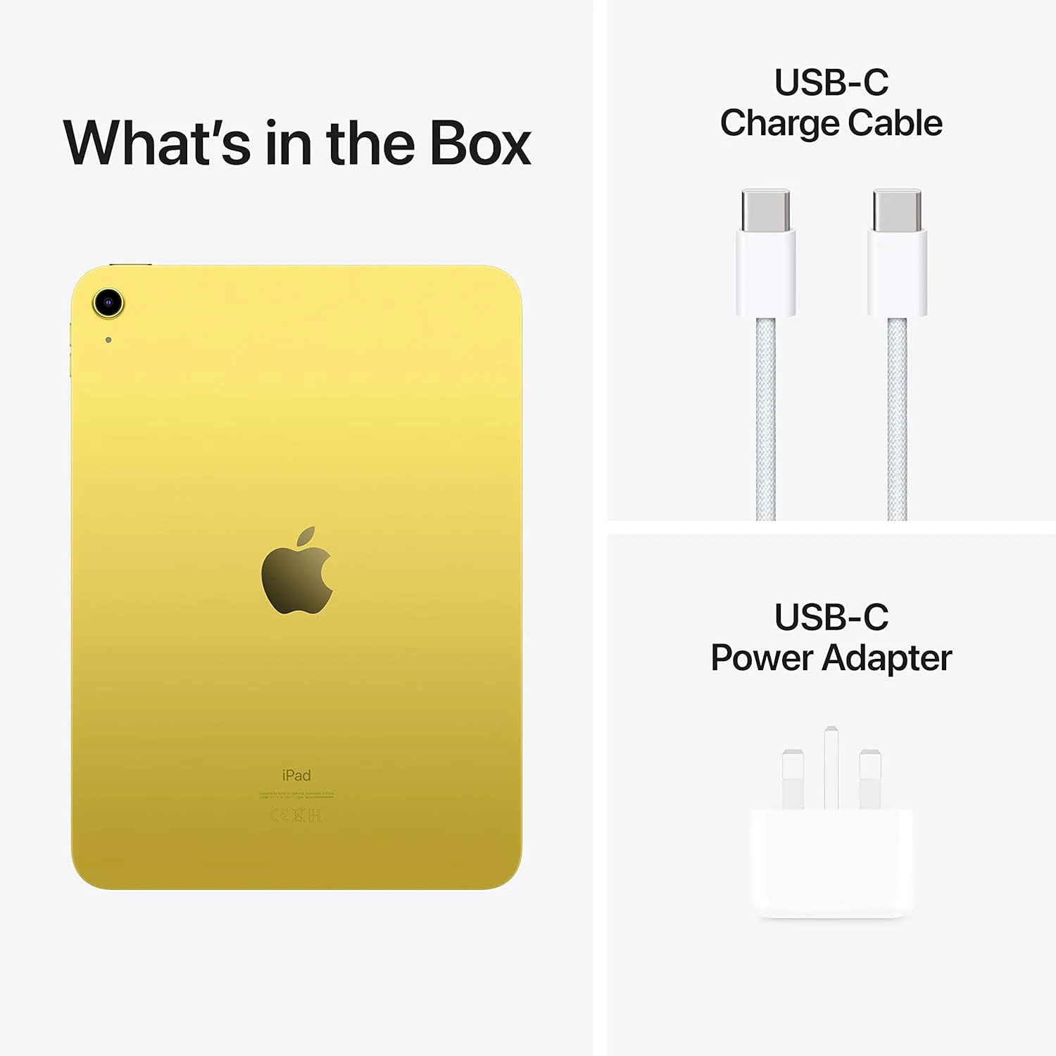 Apple iPad 10.9-inch (10th gen) Wi-Fi 64GB Yellow /MPQ23/ / Таблет / - зураг 4