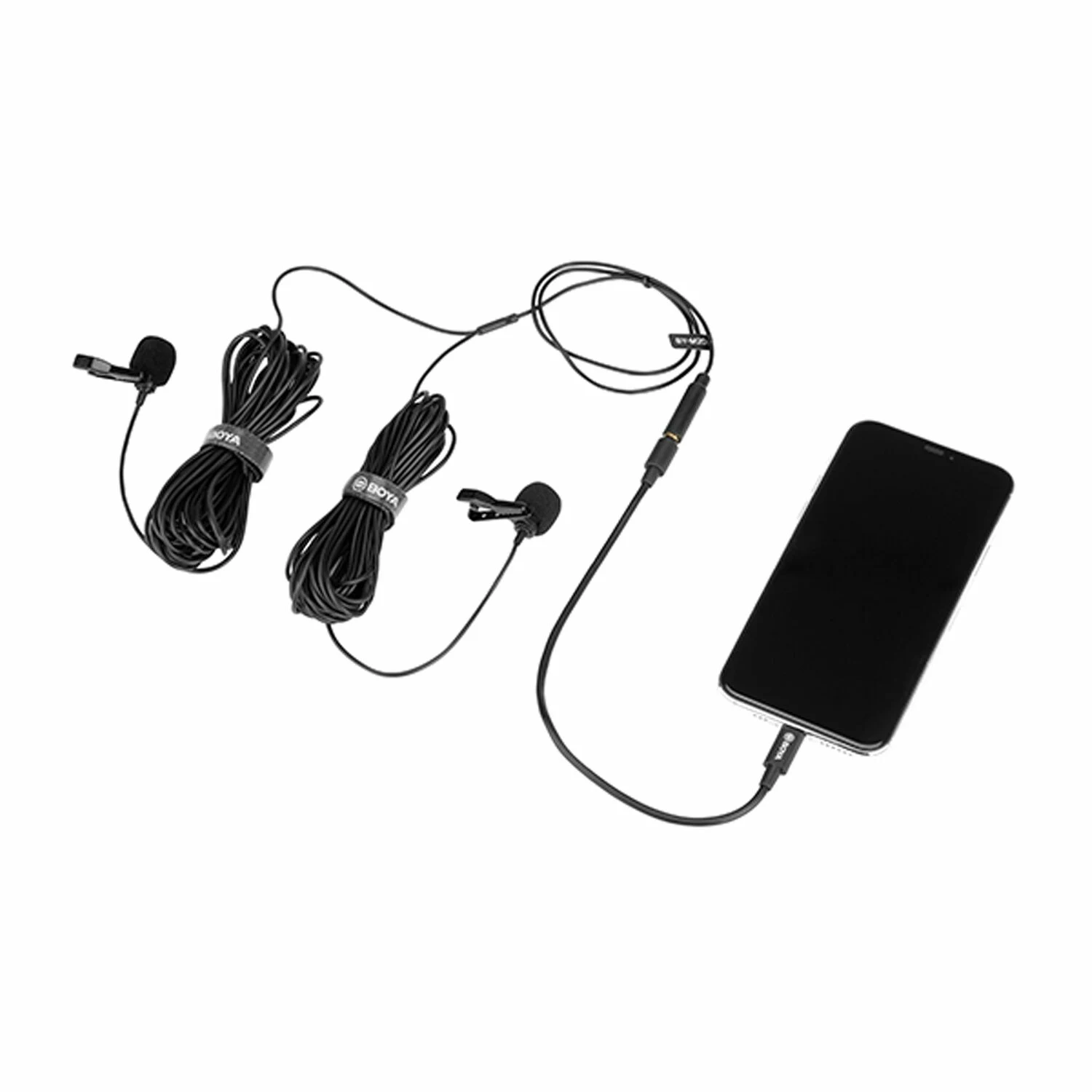 BOYA BY-M2D Digital Dual Omnidirectional Lavalier Microphone for iOS Devices / Микрофон / - зураг 3