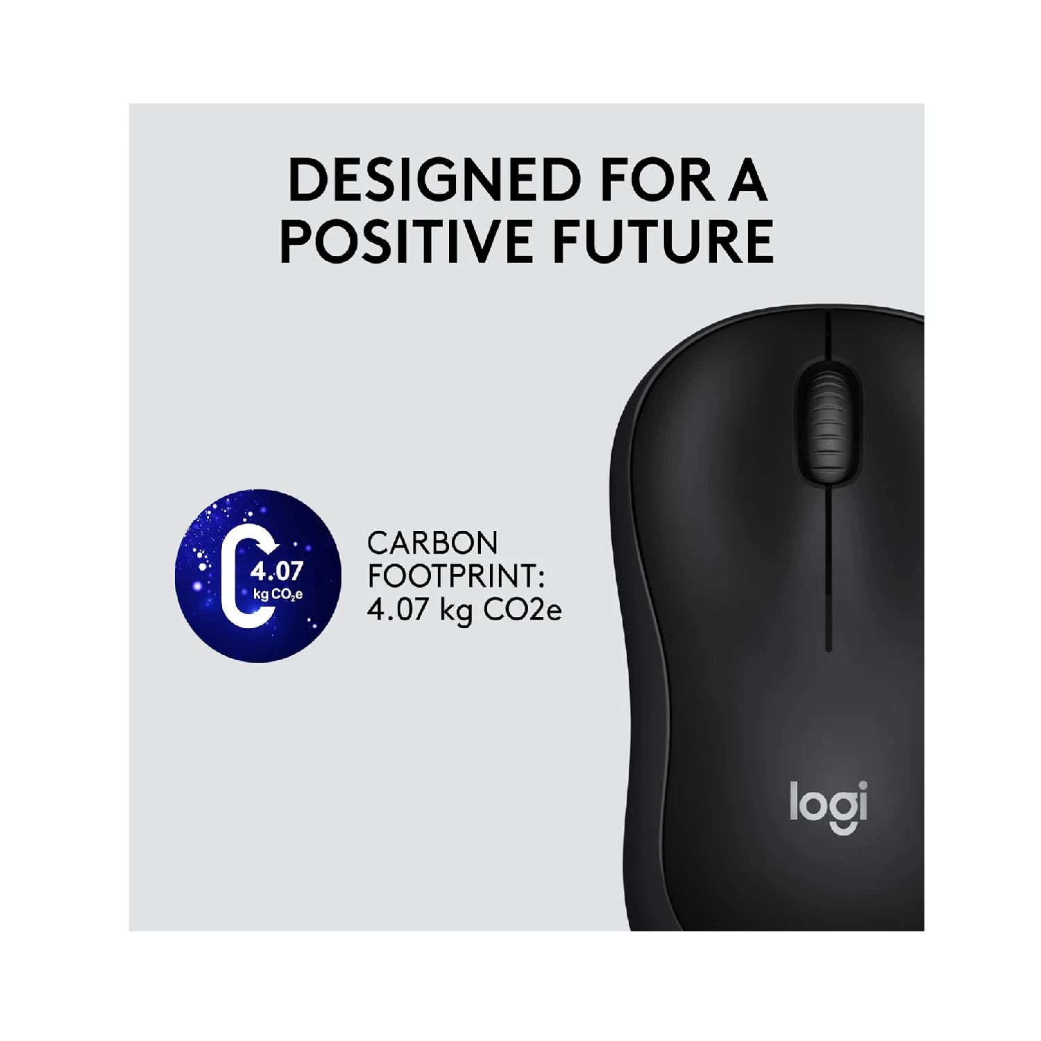 Logitech M220 Silent Wireless Mouse, Grey - зураг 5