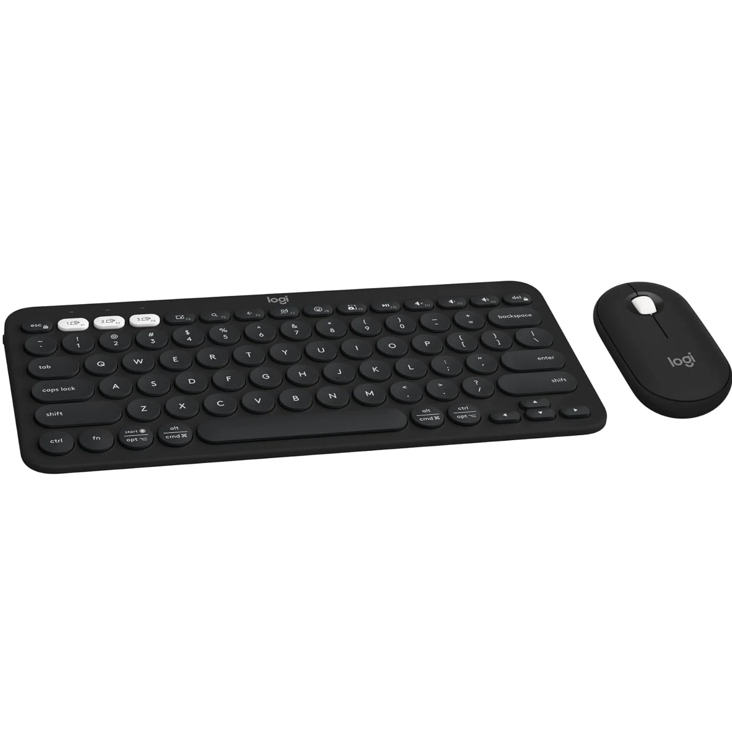 Logitech Pebble 2 Wireless Keyboard & Mouse Combo Black - зураг 2