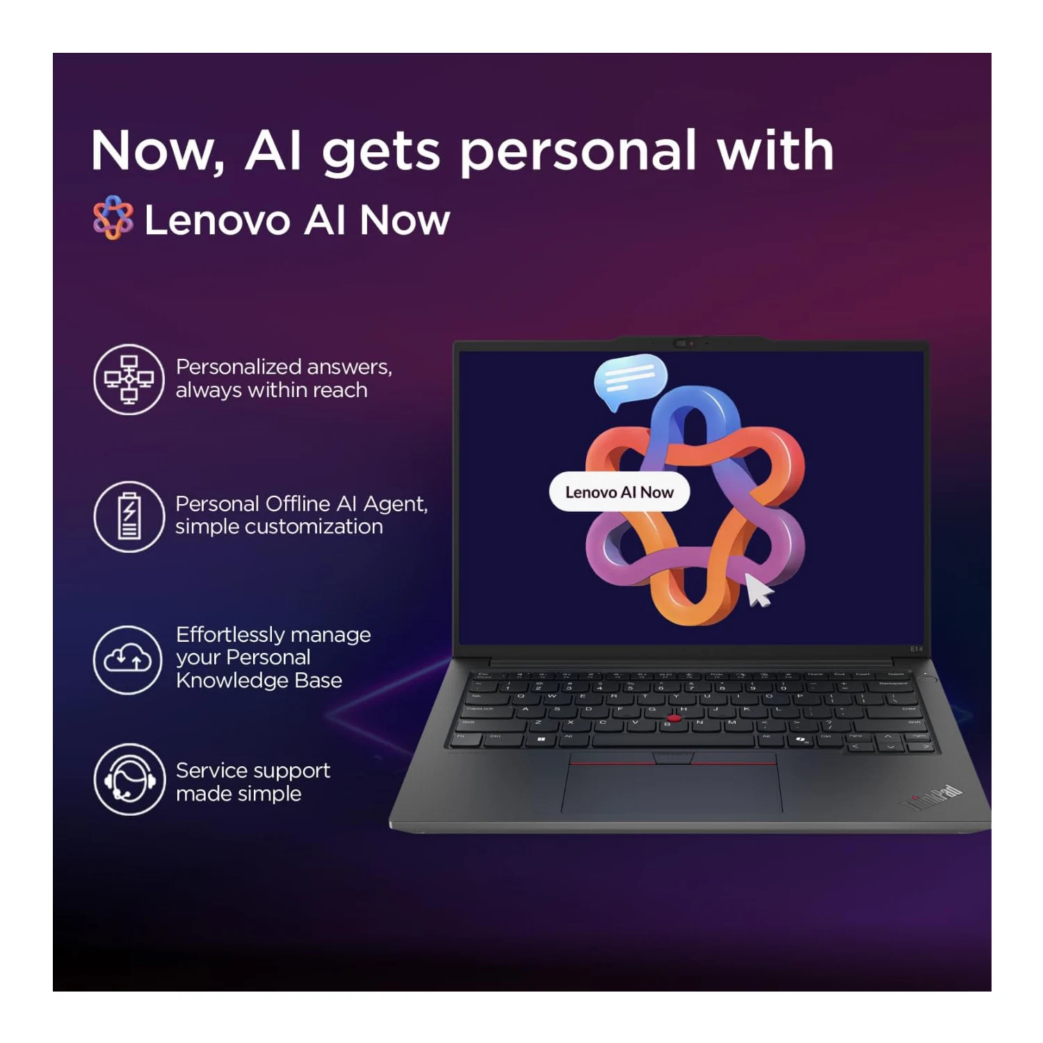 Lenovo ThinkPad E14 Intel Core Ultra 5-125H, DDR5 5600MHz 16GB RAM, 1TB SSD, Intel Arc XeLPG Graphics, 14-inch FHD IPS+LED backlight Display / Зөөврийн Компьютер / - зураг 4