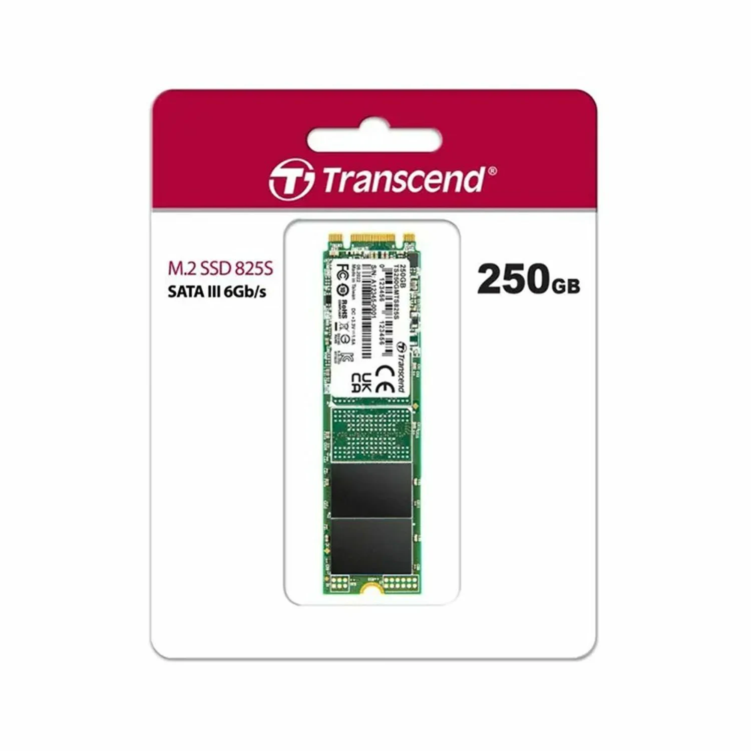 Transcend 250GB 825S SATA III M.2 2280 Internal SSD /TS250GMTS825S/ - зураг 2