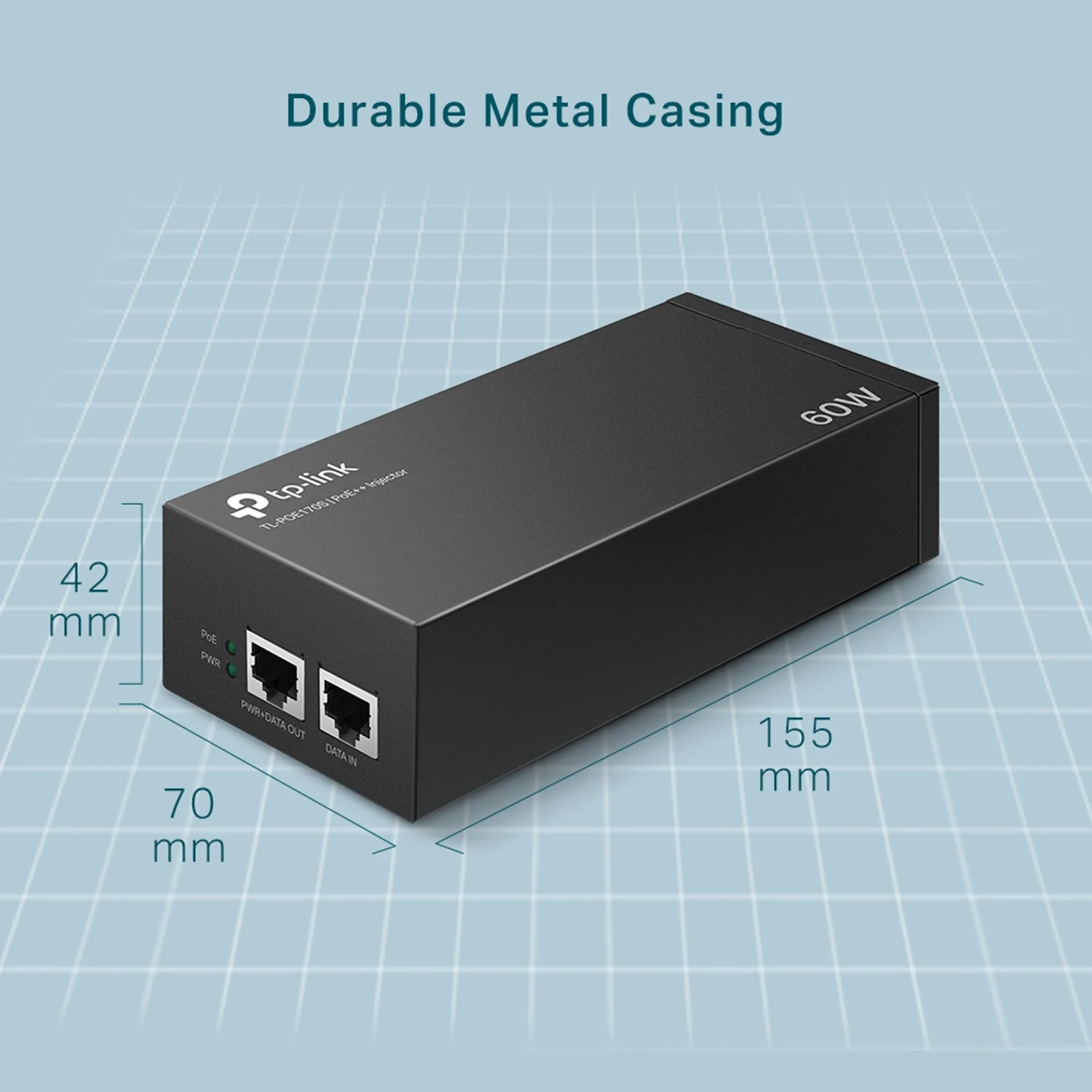 TP-Link POE170S Gigabit PoE++ Injector - зураг 3