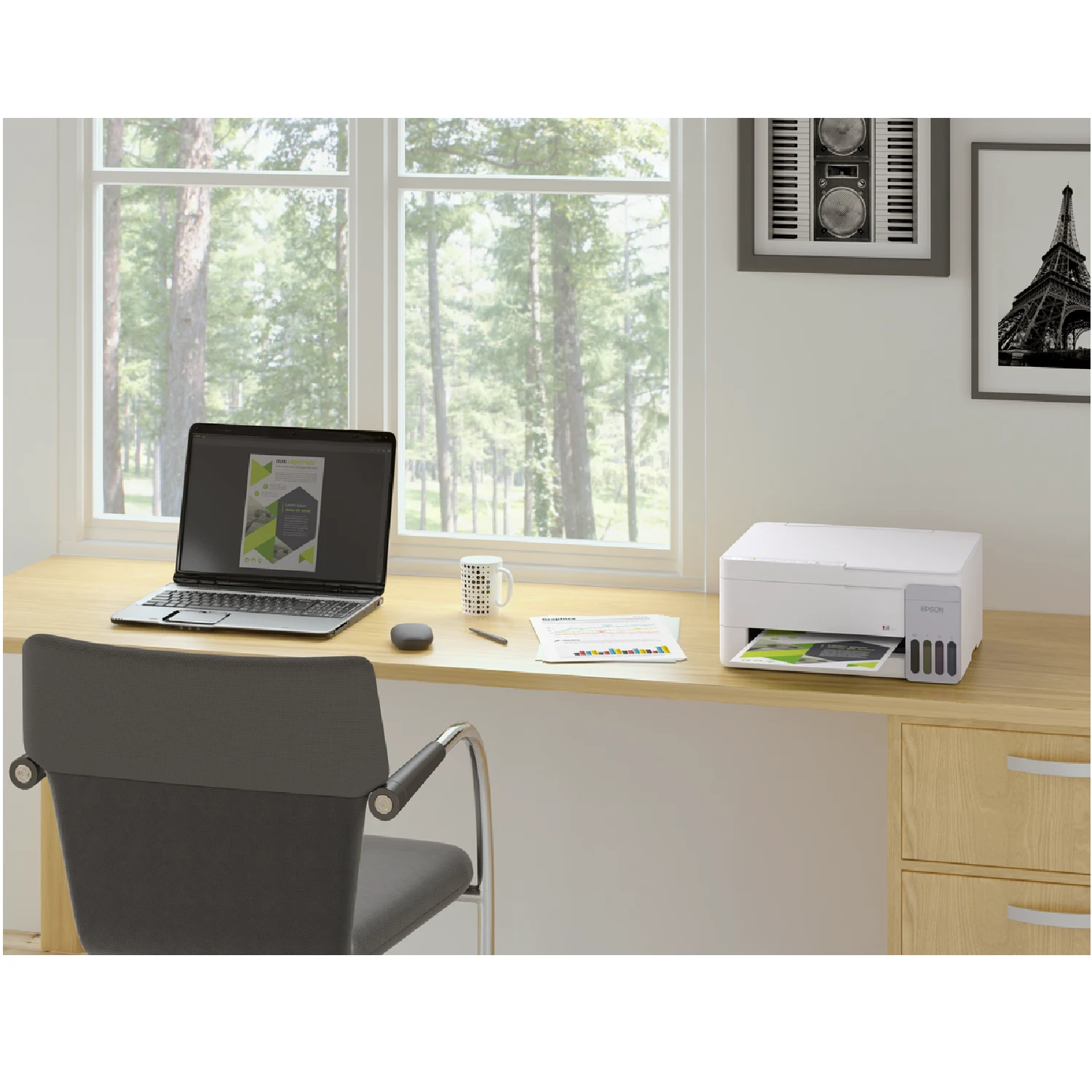 Epson EcoTank L3356 Wi-Fi Multifunction Ink Tank Printer / Хэвлэгч , Өнгөт Принтер / - зураг 4