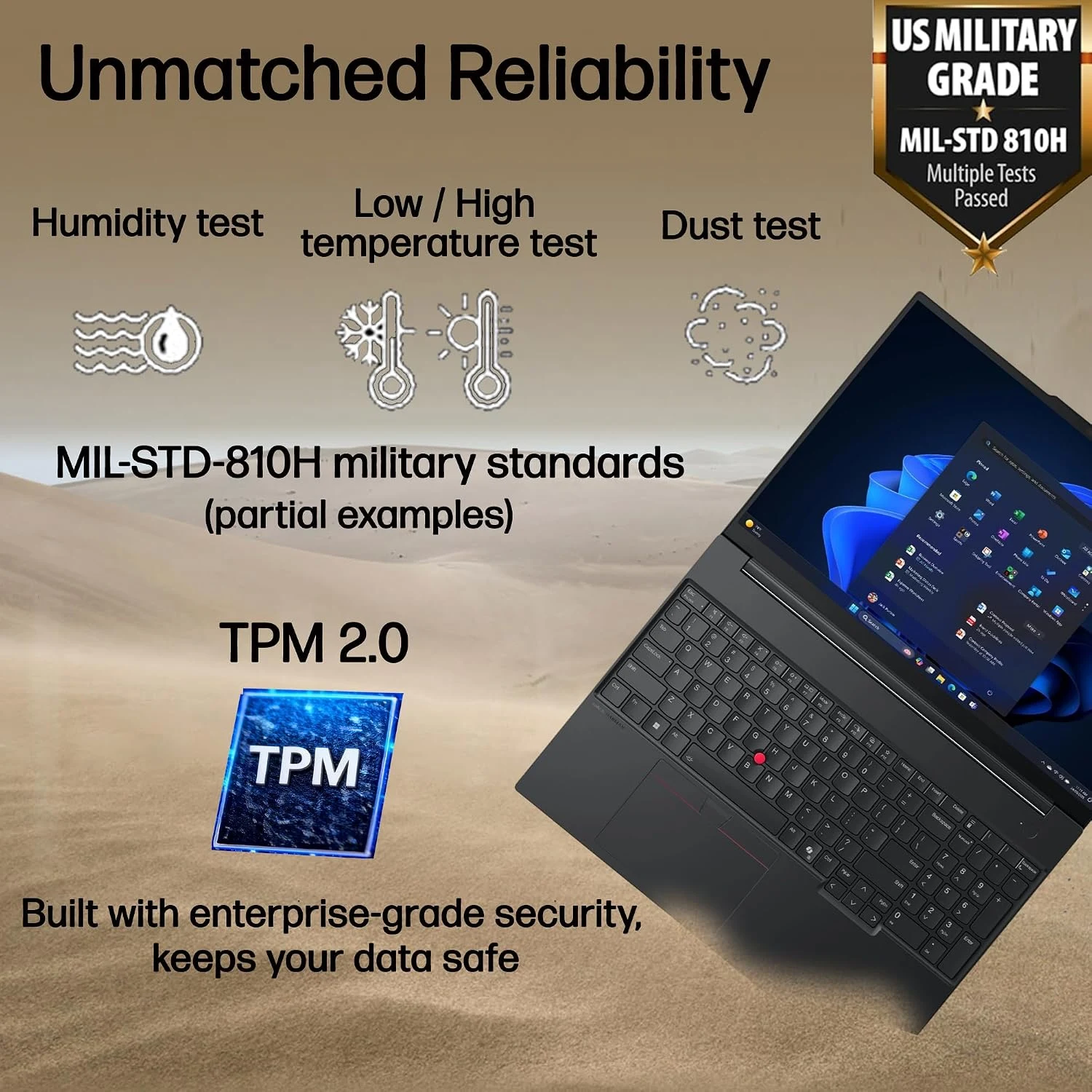 Lenovo ThinkPad E16 Intel Core Ultra 7-255H, 32GB RAM, 1TB SSD, Integrated Intel Graphics, 16-inch laptop (Зөөврийн Компьютер) - зураг 3