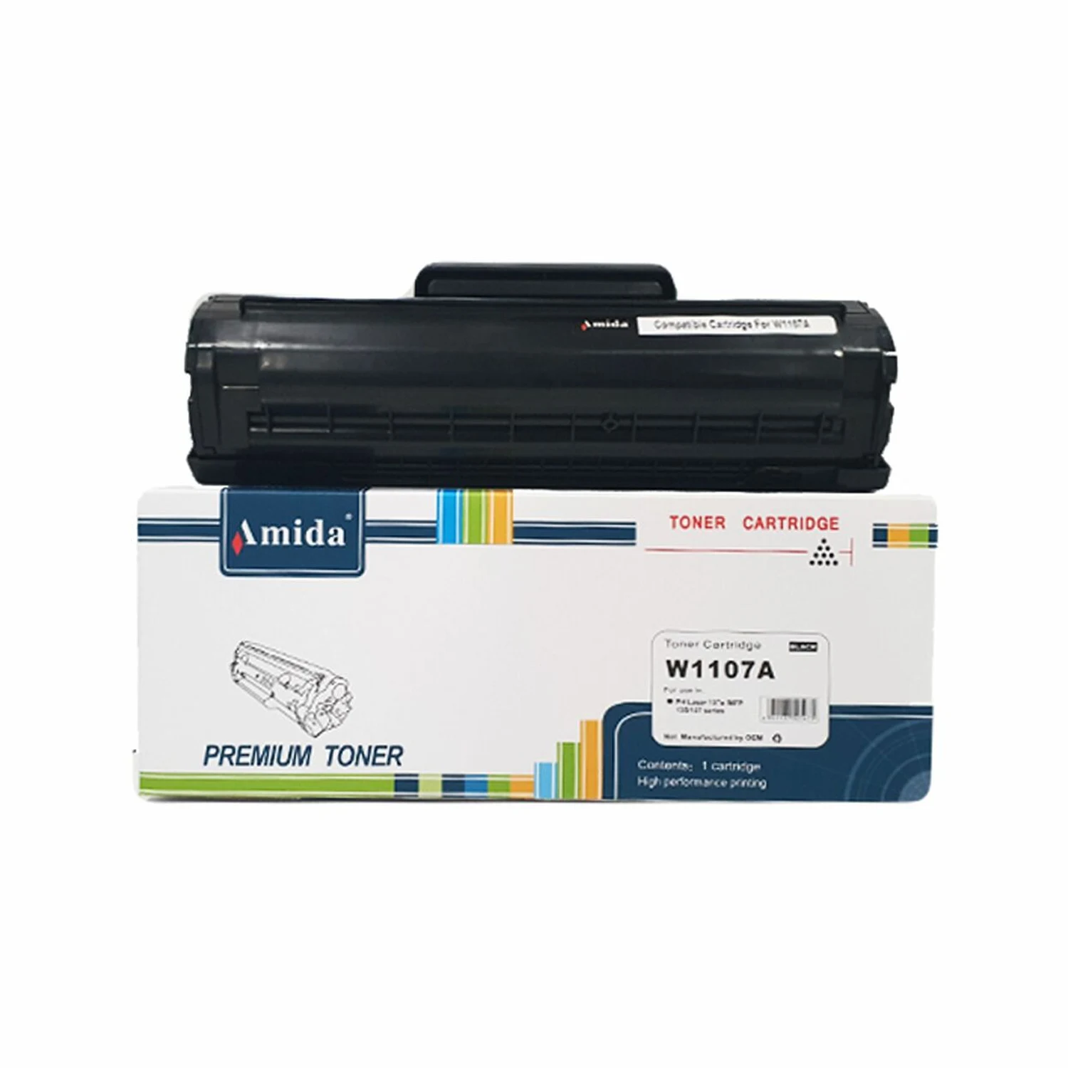AMIDA HP 107A (W1107A) Black Laser Toner Cartridge OEM /HP Laser 107a, 107w, HP Laser MFP 135a, 135w, 137fnw/ / Принтерийн хор / - зураг 2