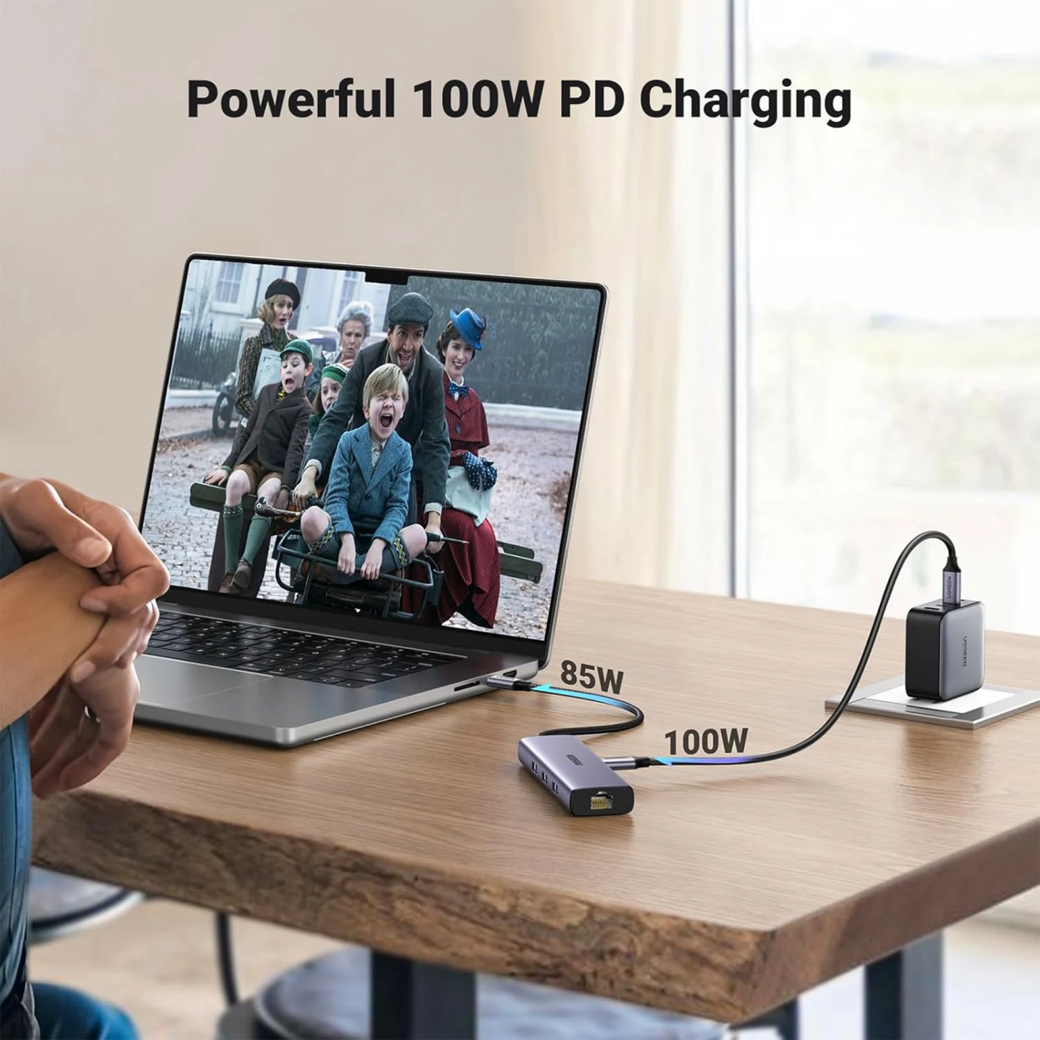 UGREEN 6-in-1 Multi Function USB-C HUB (45000) - зураг 7