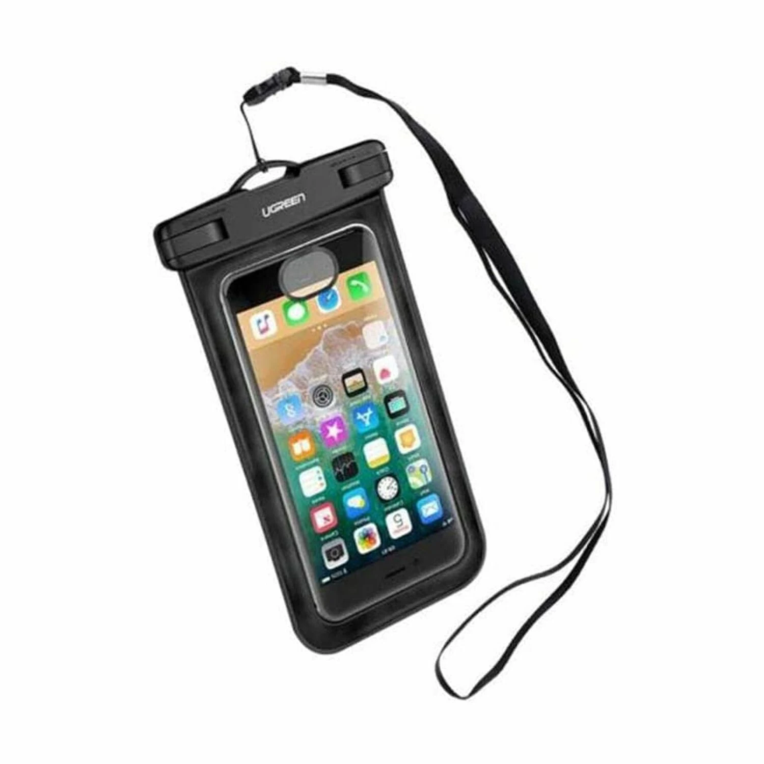 UGREEN Waterproof Phone Pouch, Black (50919) - зураг 2