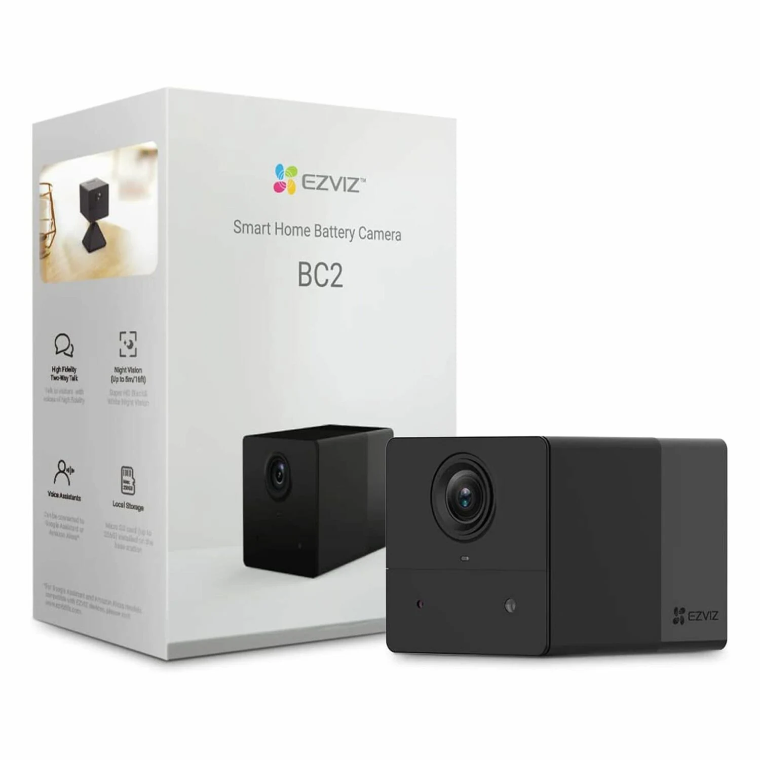 EZVIZ CS-BC2 Wi-Fi Smart Home Battery FHD Camera - зураг 6
