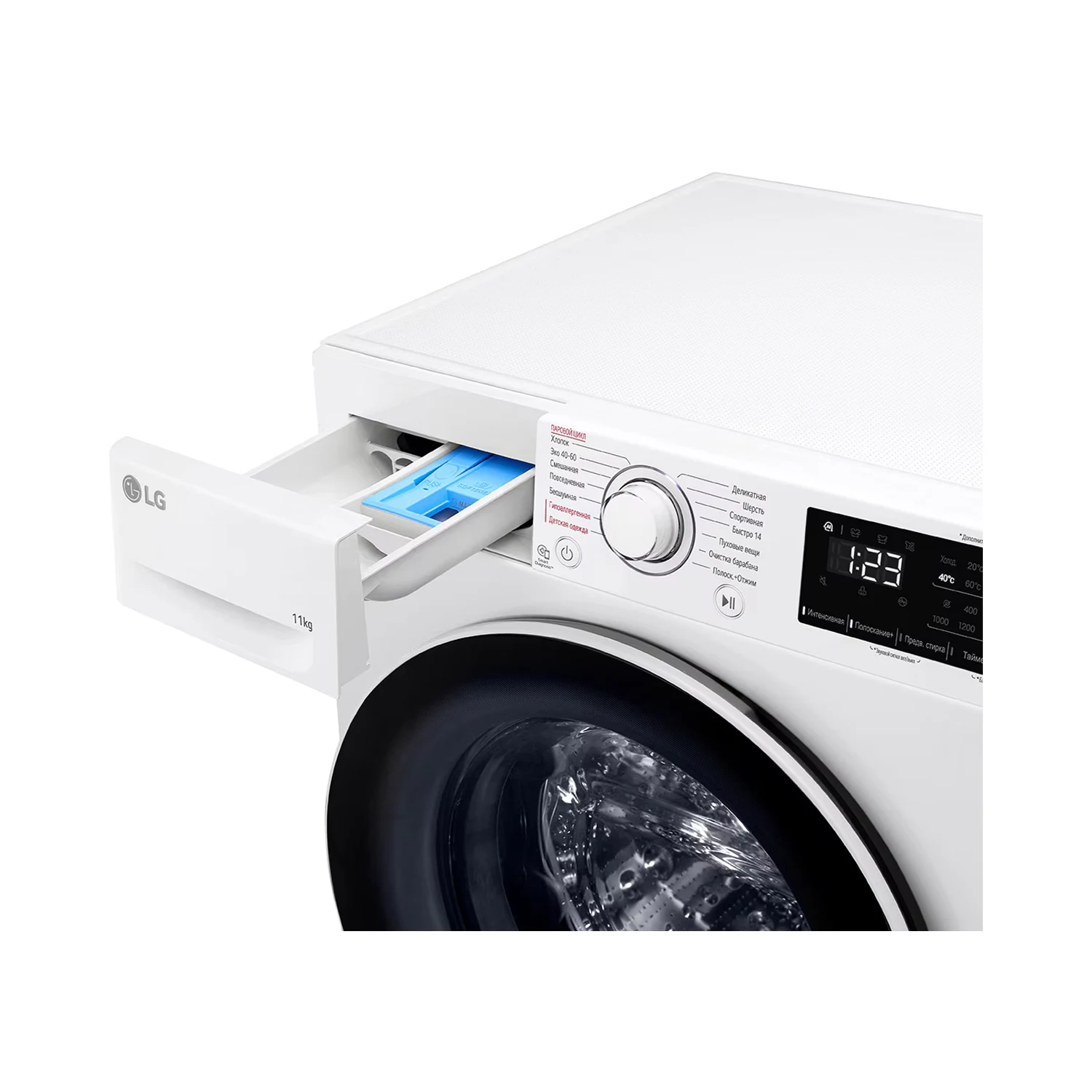 LG 11кг Багтаамжтай AIDD Бүрэн Автомат Угаалгын Машин F4V3ES6W - зураг 3