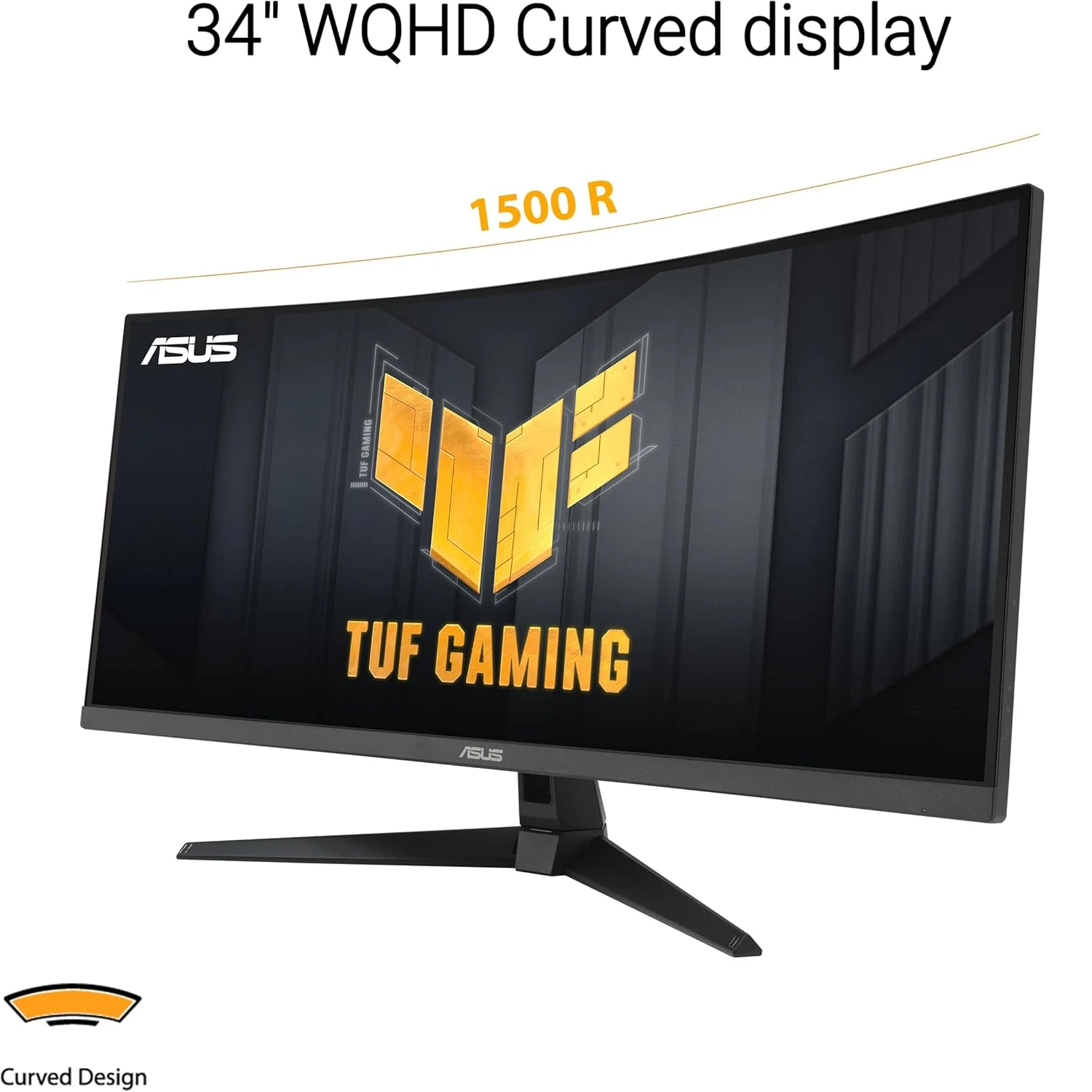 ASUS TUF Gaming VG34VQL3A 34-inch 180Hz Curved 2K Monitor / Компьютерийн Дэлгэц / - зураг 2