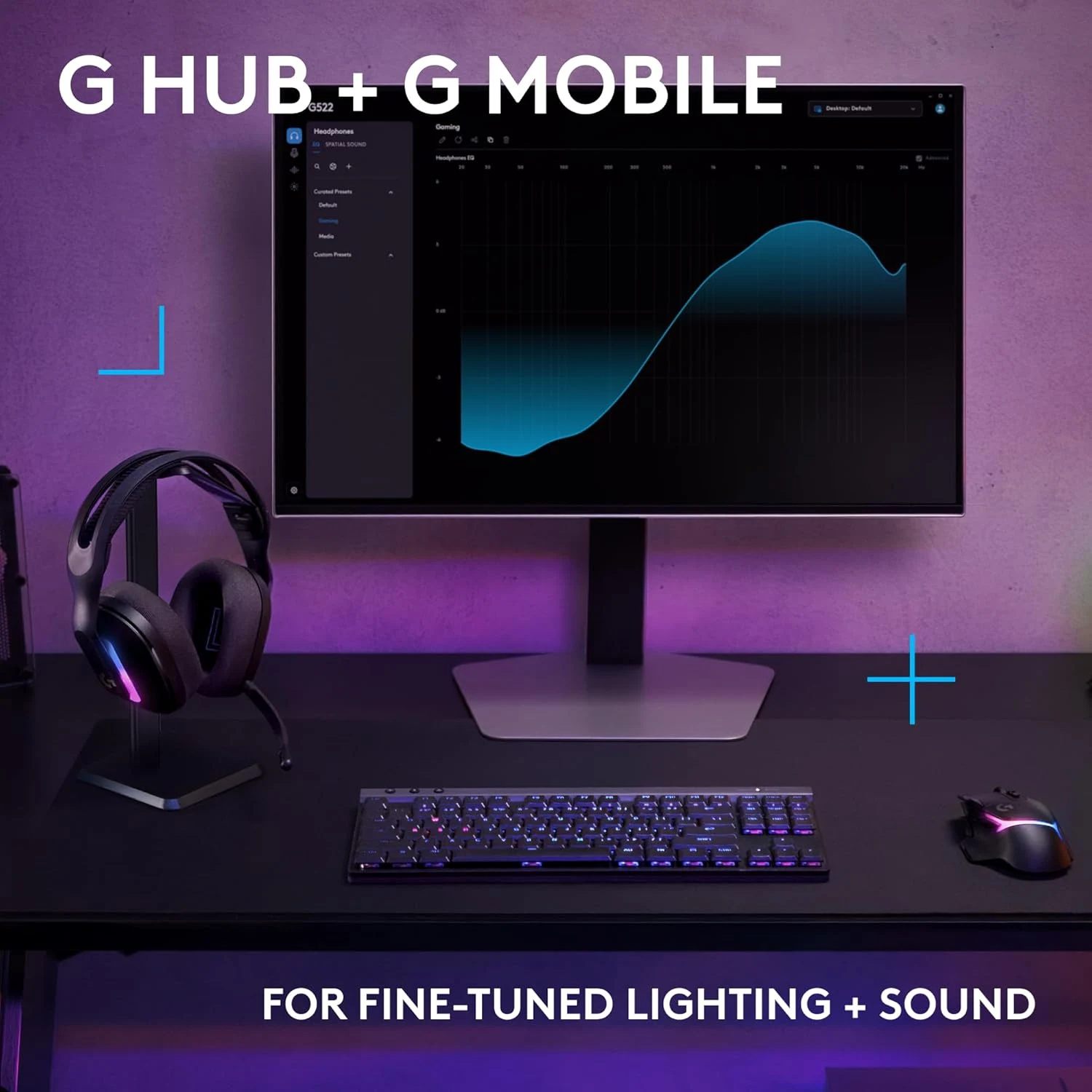 Logitech G522 Lightspeed Wireless Gaming Headset - зураг 4
