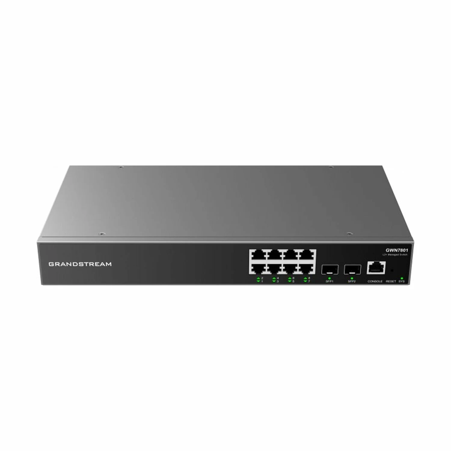 Grandstream GWN7801 8-Port Gigabit L2+ Managed Network Switch ( Свич Салаалагч , Сүлжээний Төхөөрөмж ) - зураг 2