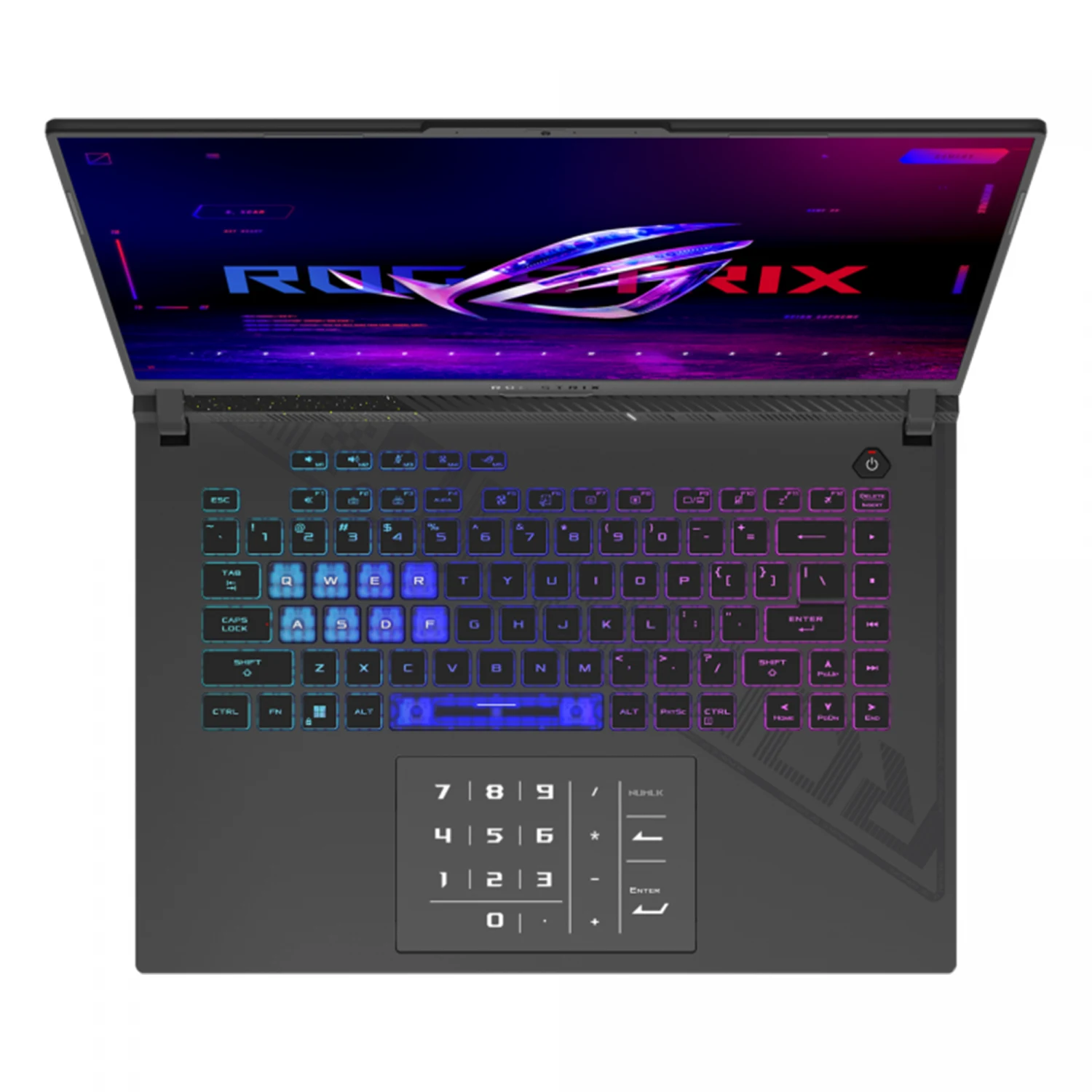 ASUS ROG Strix G16 G614JV-N4124W Intel core i7-13650HX, DDR5 16GB RAM, 1TB M.2 NVMe PCIe 4.0 SSD, NV RTX4060 8Gb, 16-inch 240Hz QHD ROG Nebula Display, Win11 home, Gray - зураг 2