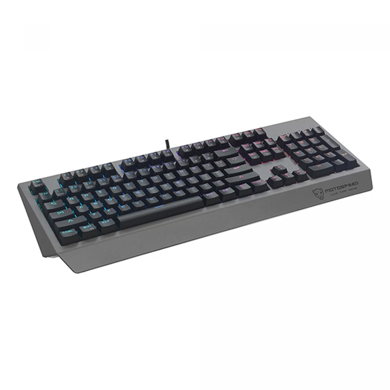 Motospeed CK99 Wired Mechanical Gaming Keyboard with RGB, Black - зураг 3