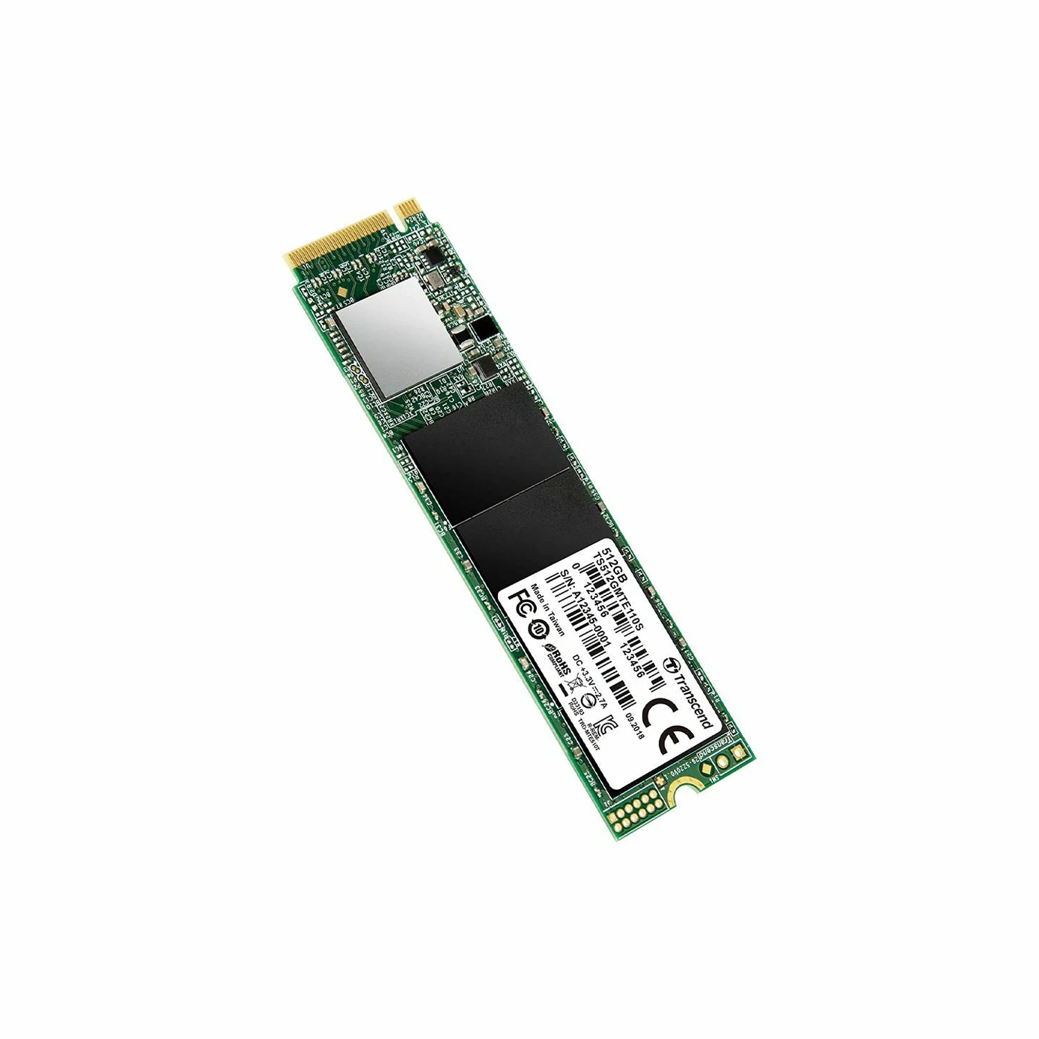 Transcend 512GB 110S NVMe PCIe Gen3 M.2 2280 Internal SSD /TS512GMTE110S/ - зураг 3