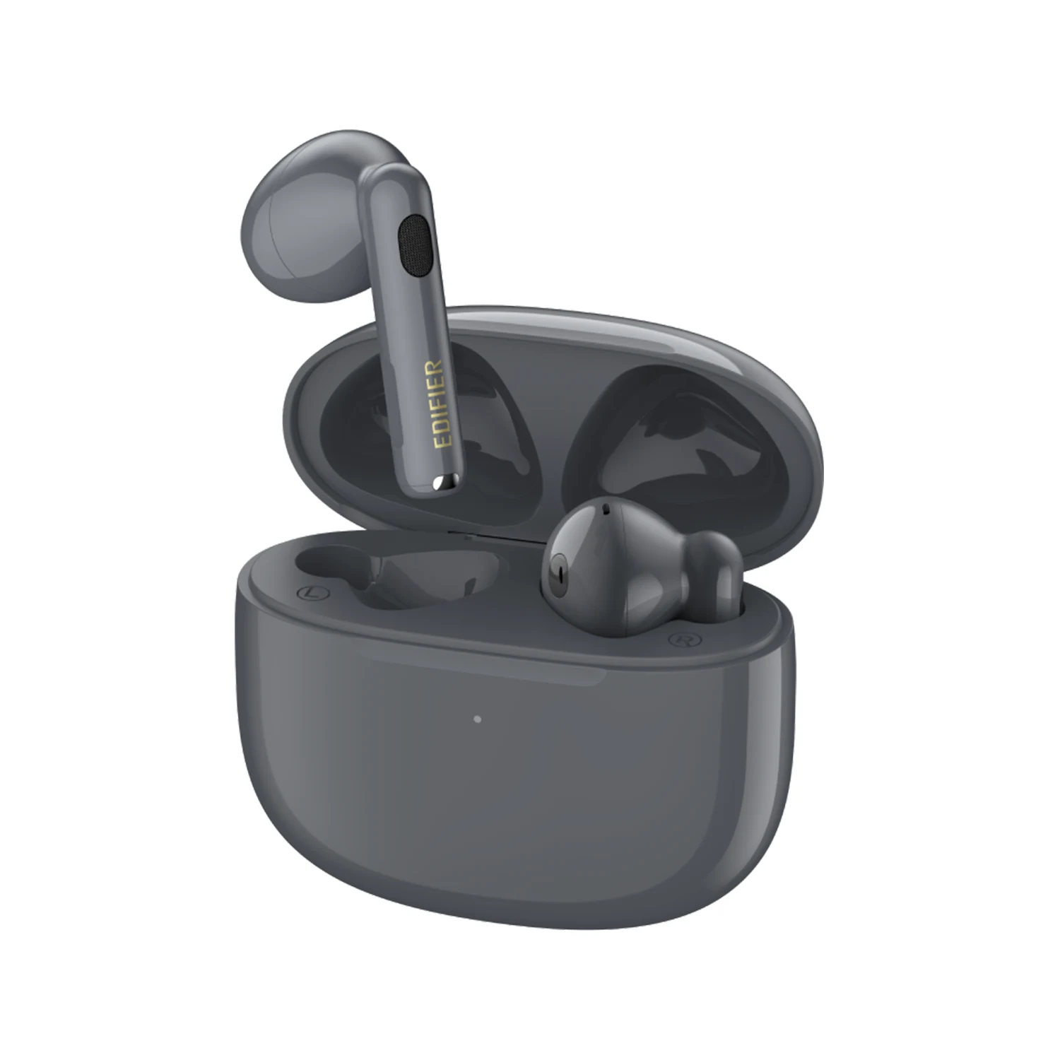 Edifier W320TN True Wireless Noise Canceling Earbuds, Grey - зураг 4
