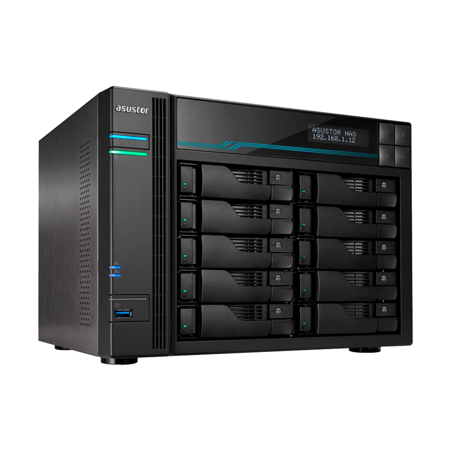 ASUSTOR LOCKERSTOR 10 AS6510T 10-Bay Quad-Core 2.1GHz Cloud NAS / NAS төхөөрөмж / - зураг 4