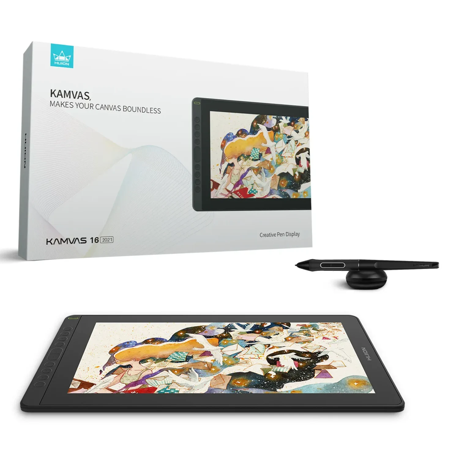 Huion Kamvas 16 GS1562 Graphic Pen Display / Зурдаг Таблет / - зураг 5