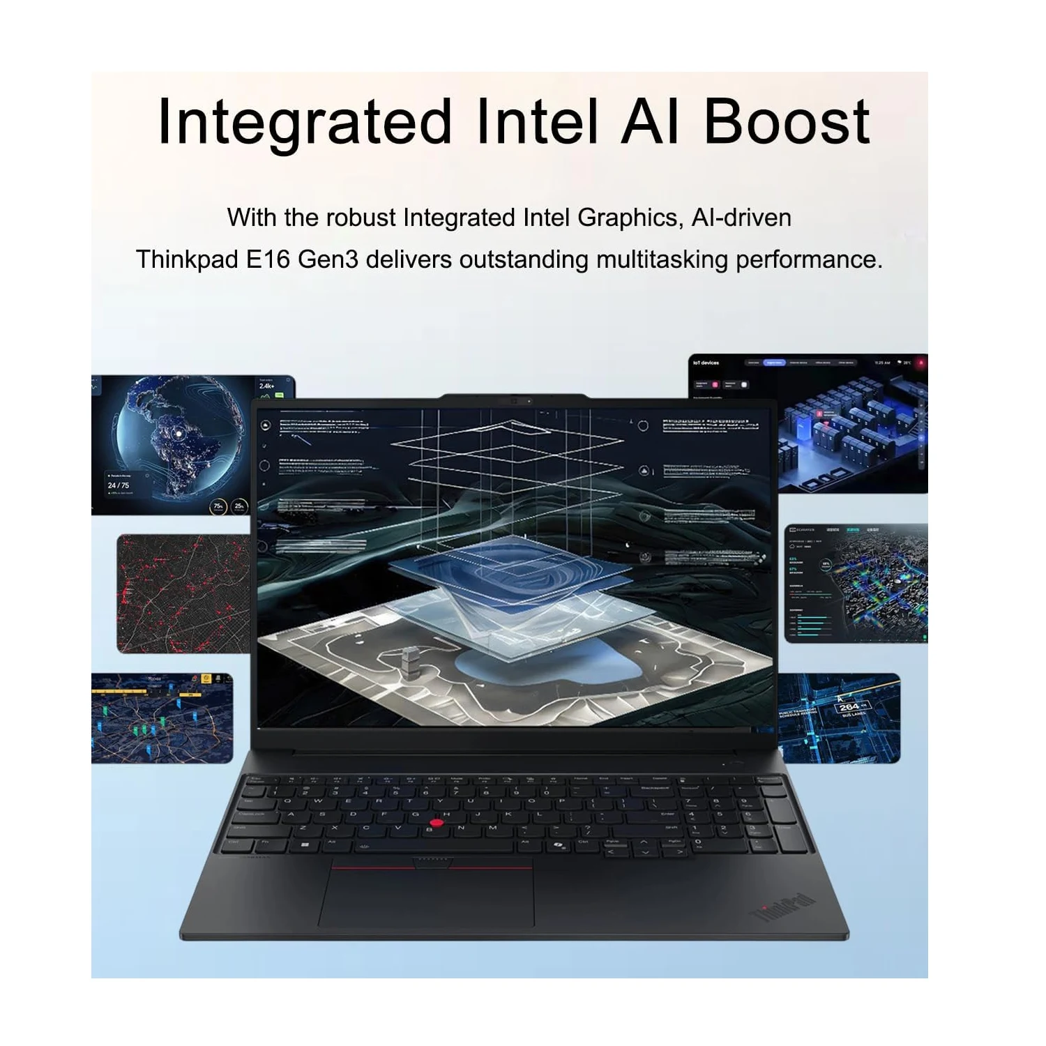 Lenovo ThinkPad E16 Intel Core Ultra 7-255H, 32GB RAM, 1TB SSD, Integrated Intel Graphics, 16-inch laptop (Зөөврийн Компьютер) - зураг 4