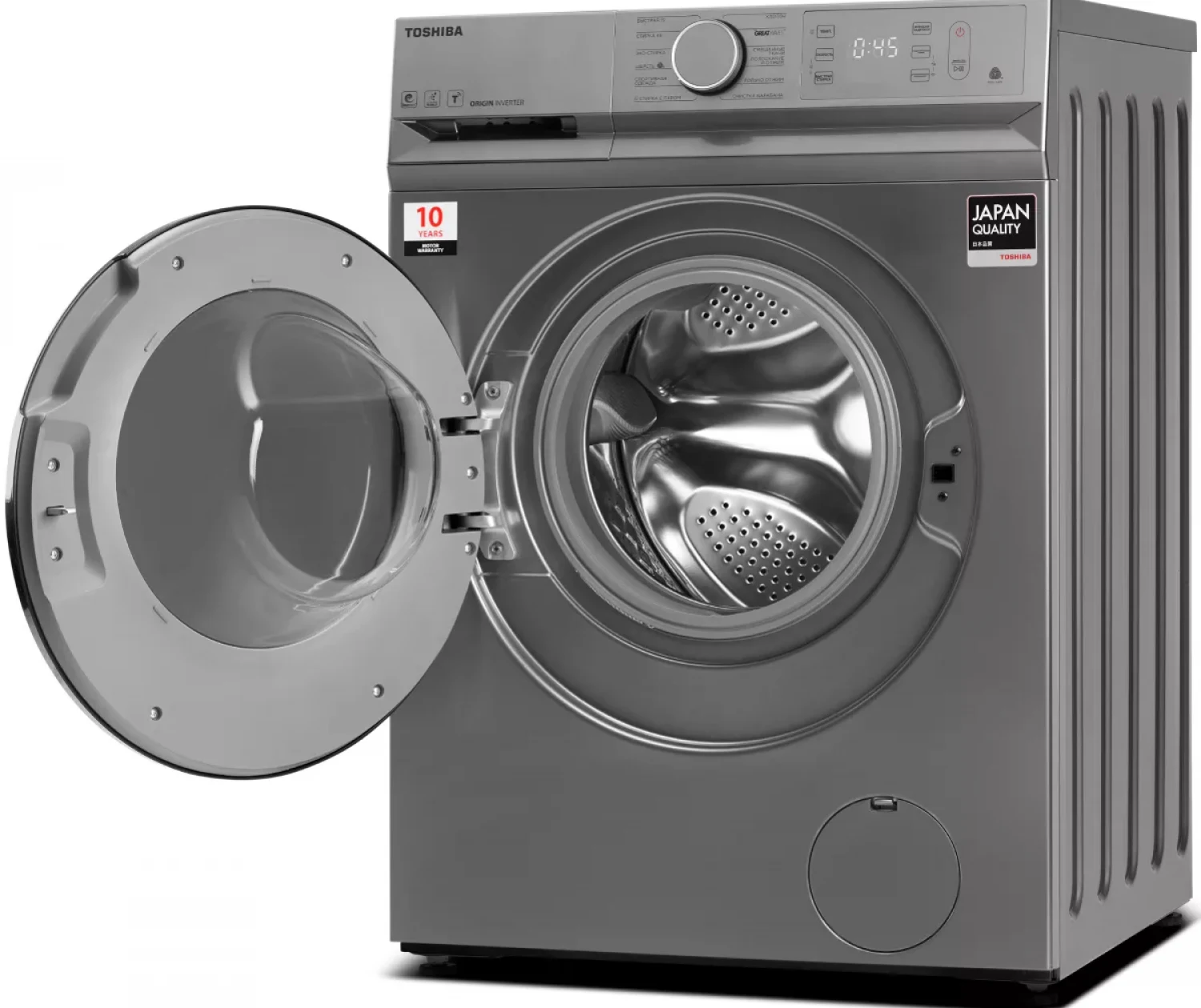 Toshiba 8кг Багтаамжтай EcoBubble Бүрэн Автомат Угаалгын Машин  TW-BL90A4UZ-SS - зураг 2