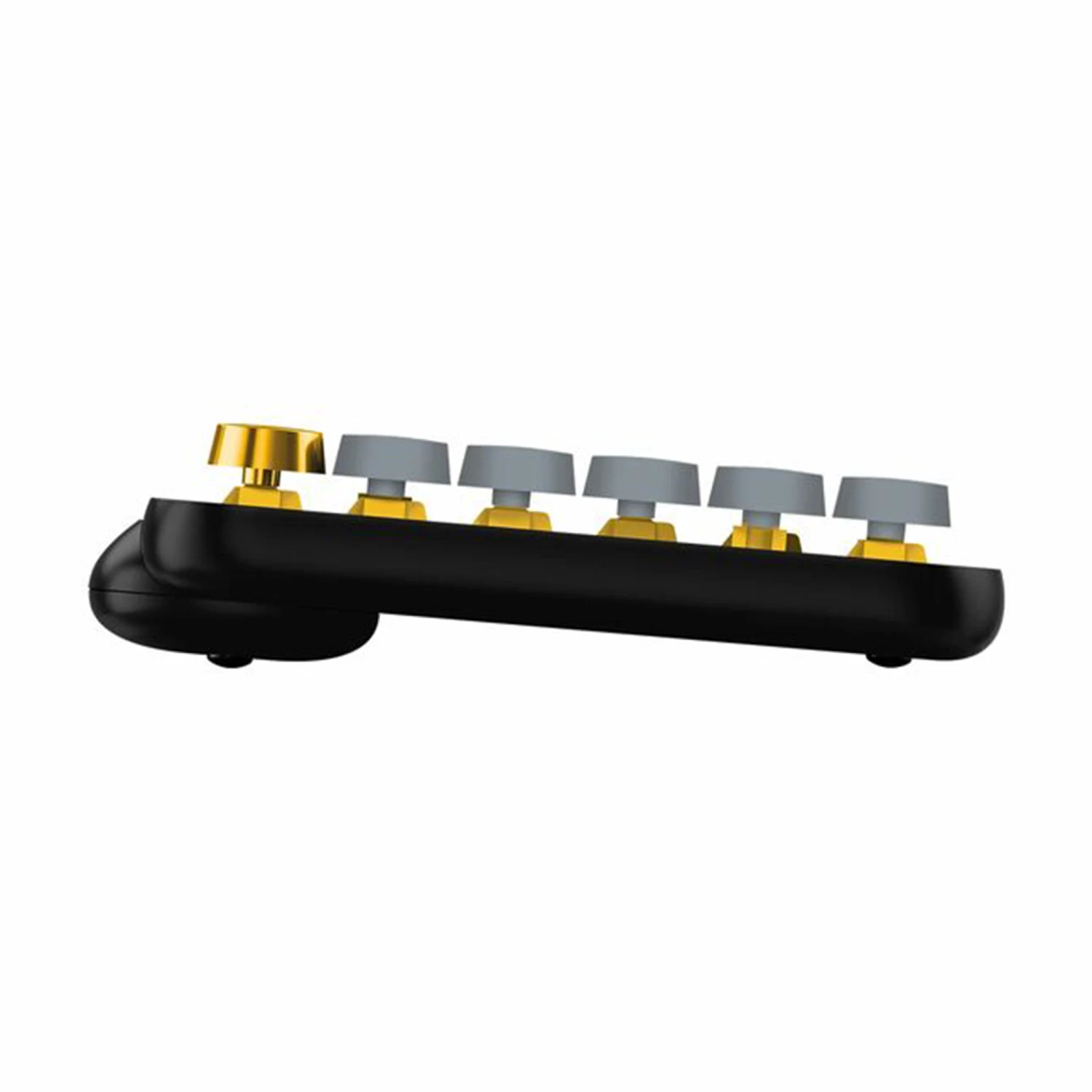 Logitech POP Keys Wireless Bluetooth Mechanical Keyboard, Blast Yellow - зураг 4