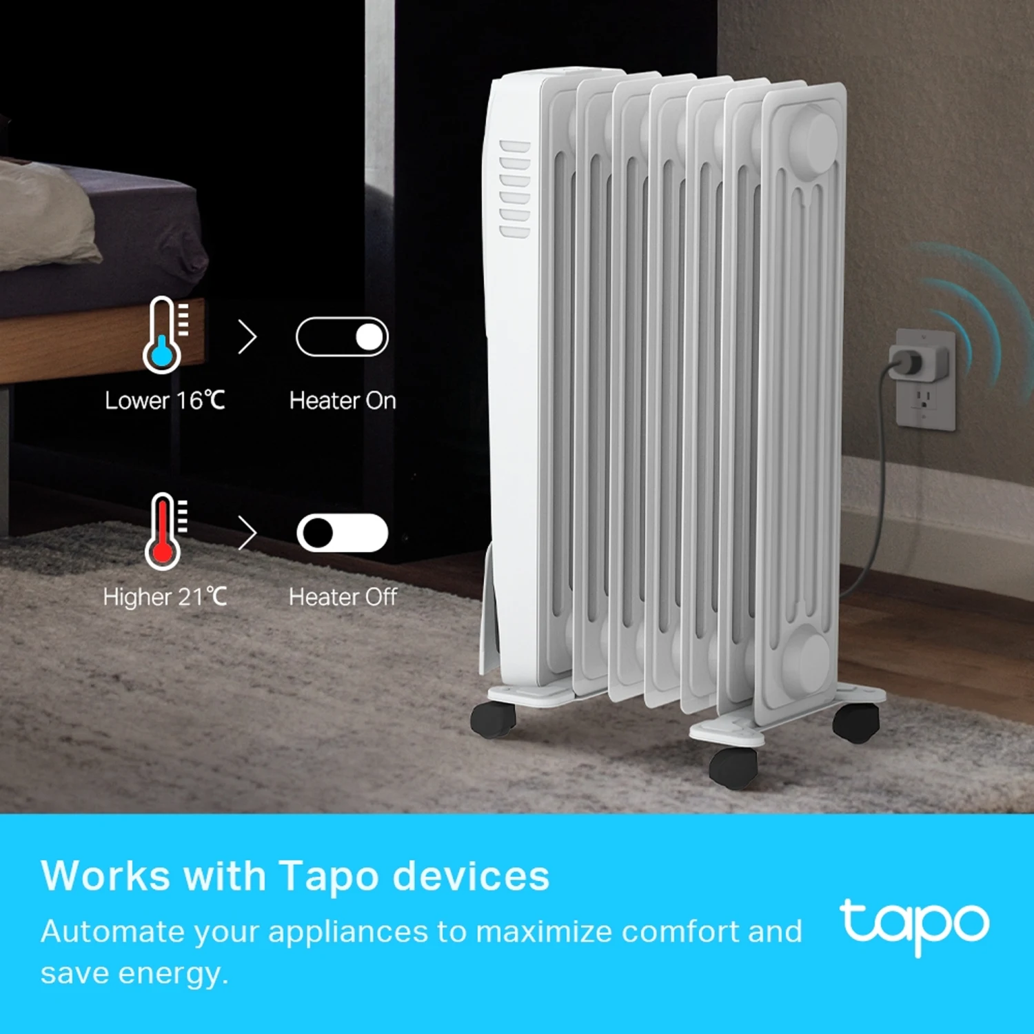 Tapo T315 Smart Temperature & Humidity Monitor / Гэрийн ухаалаг систем , Температур мэдрэгч / - зураг 5