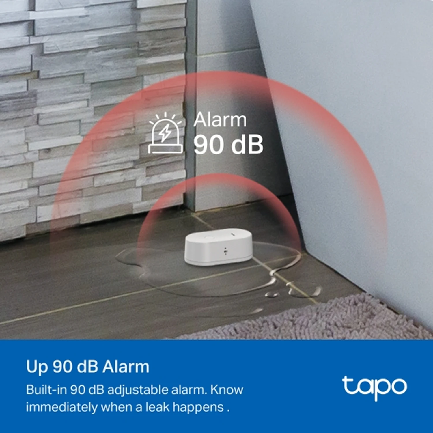 Tapo T300 Smart Water Leak Sensor / Гэрийн ухаалаг систем , Ус алдалт мэдрэгч / - зураг 4